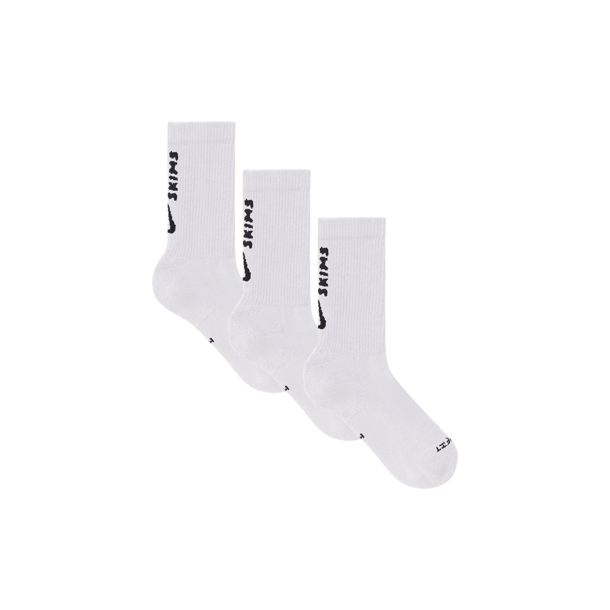 NikeSKIMS ACCESSORIES DRI-FIT CREW SOCK 3-PACK | SNOW