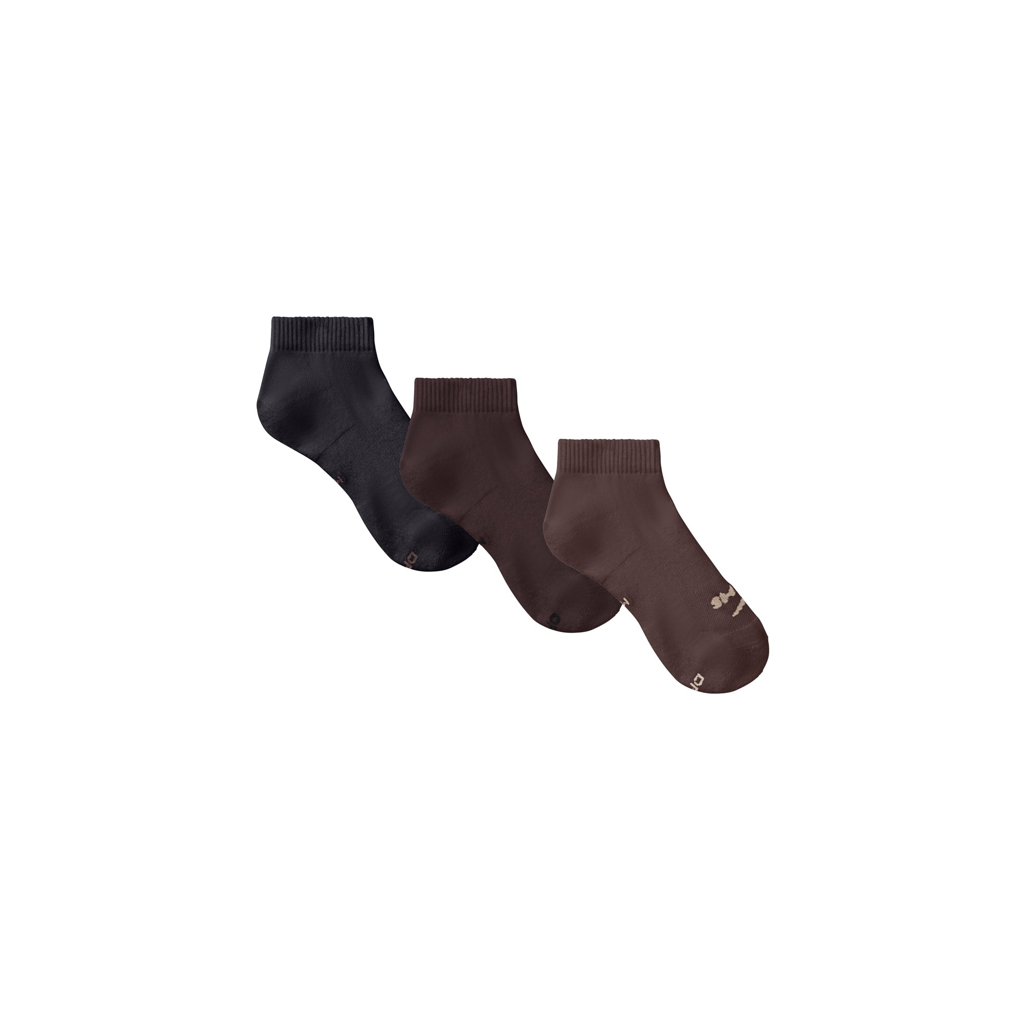 NikeSKIMS ACCESSORIES DRI-FIT ANKLE SOCK 3-PACK | DARK SEPIA MULTI