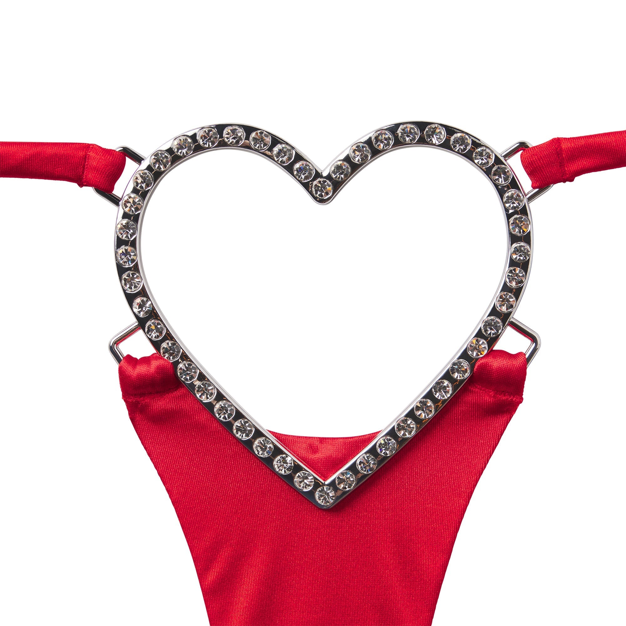SKIMS NOVELTY INTIMATES HEART CHARM STRING THONG | RUBY - Mind Türkiye