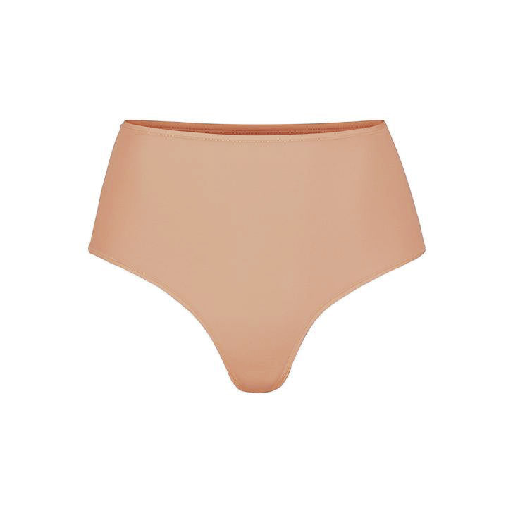 SKIMS FITS EVERYBODY HIGH-WAISTED THONG | OCHRE - Mind Türkiye