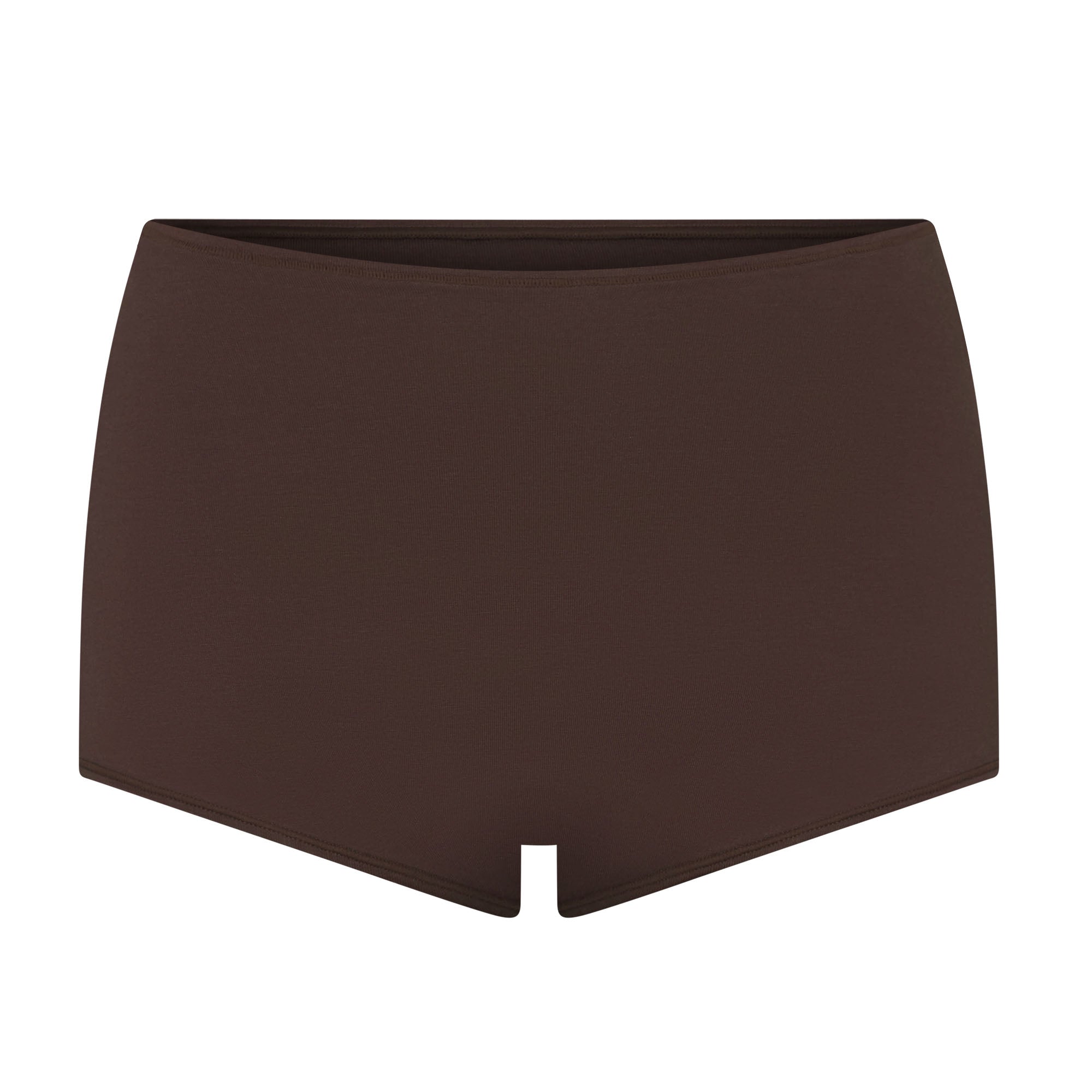SKIMS PERIOD PANTIES BOY SHORT | ESPRESSO
