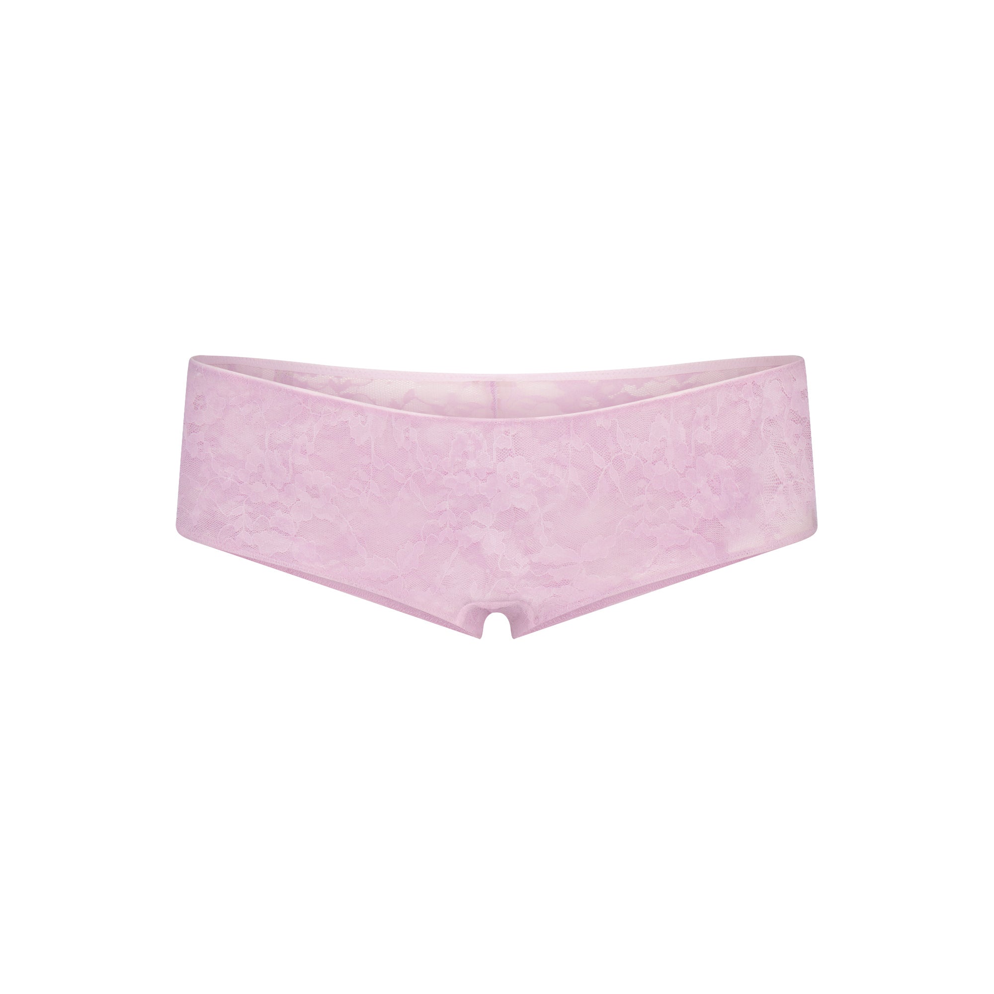 SKIMS STRETCH LACE HIPSTER | BABY PINK