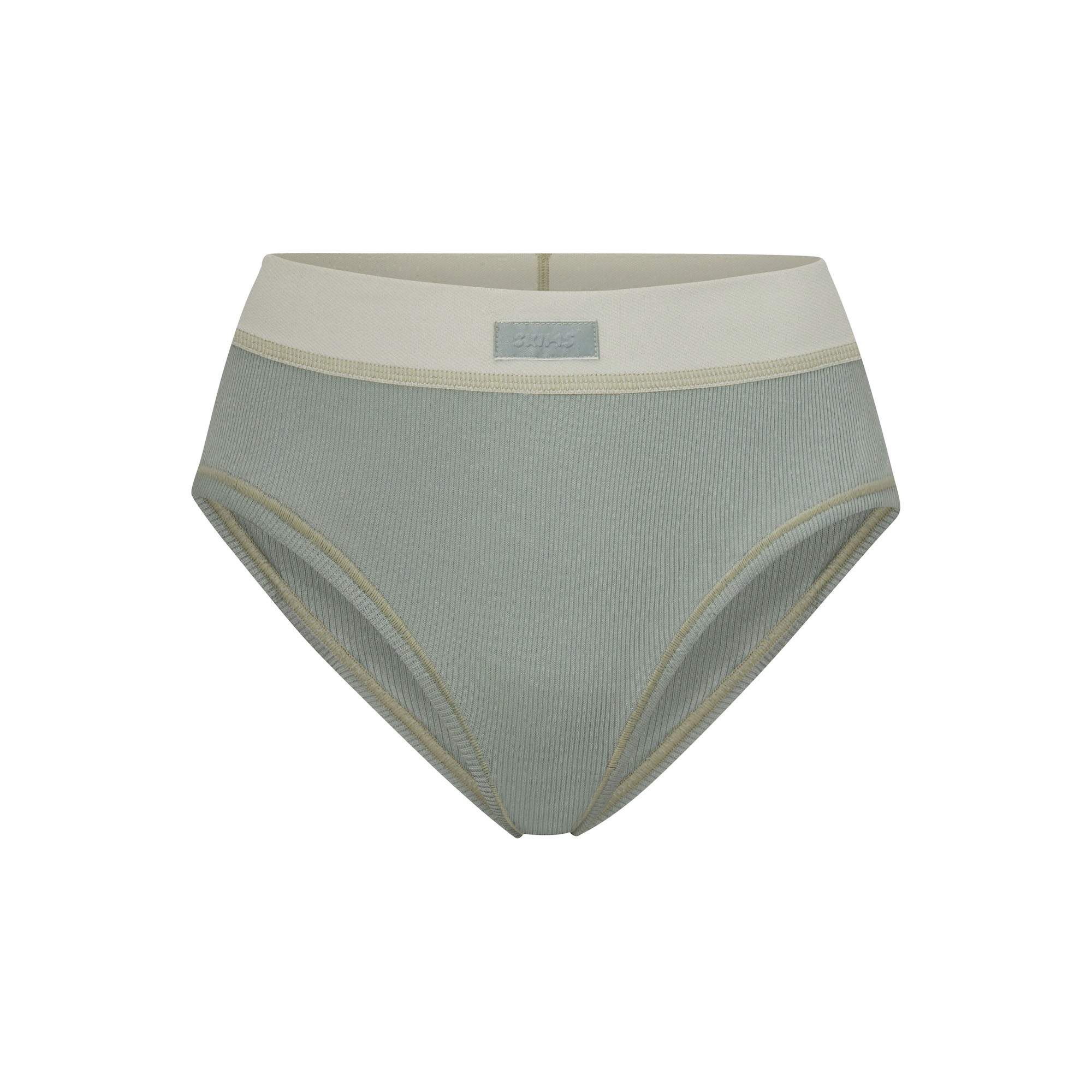 SKIMS COTTON RIB BRIEF | MINERAL - Mind Türkiye