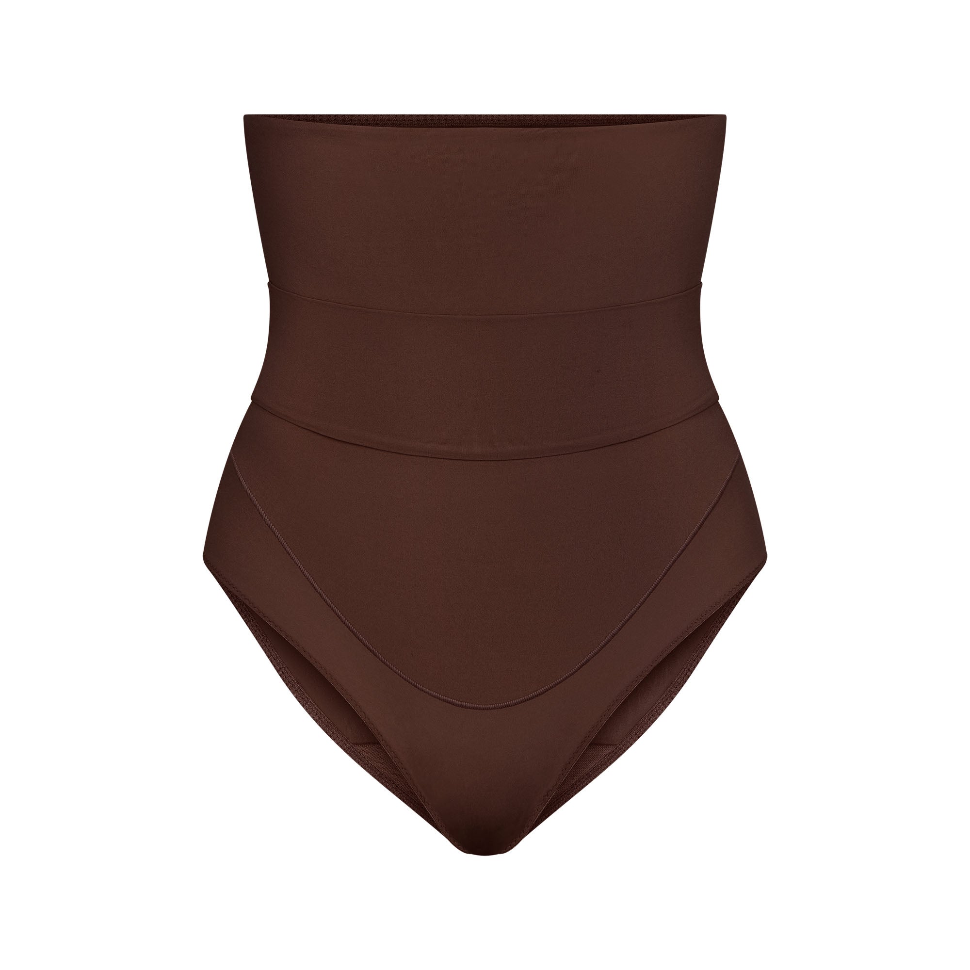 SKIMS FITS EVERYBODY MATERNITY BANDED HIGH-WAISTED BRIEF | COCOA - Mind Türkiye