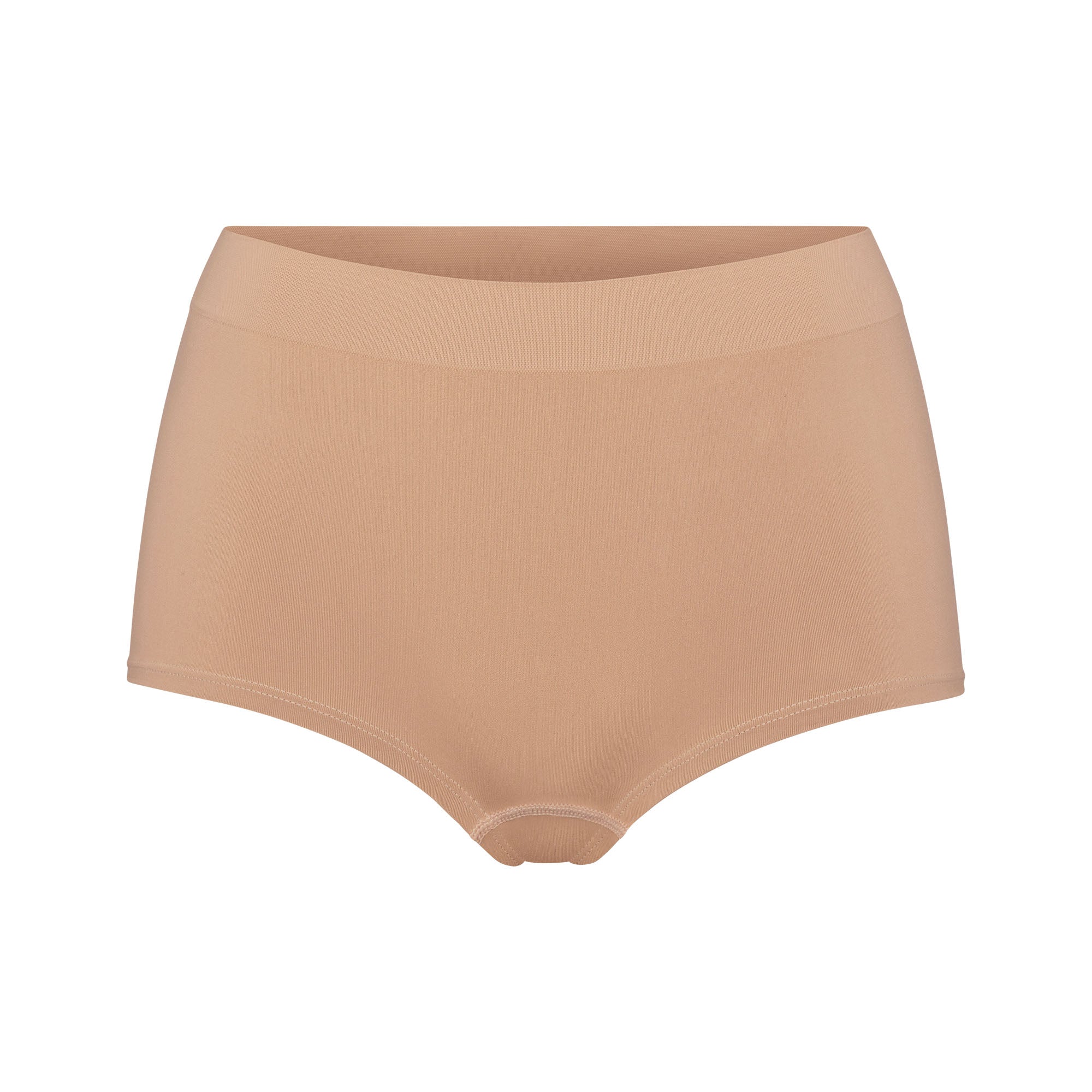 SKIMS SOFT SMOOTHING SEAMLESS BOY SHORT | OCHRE