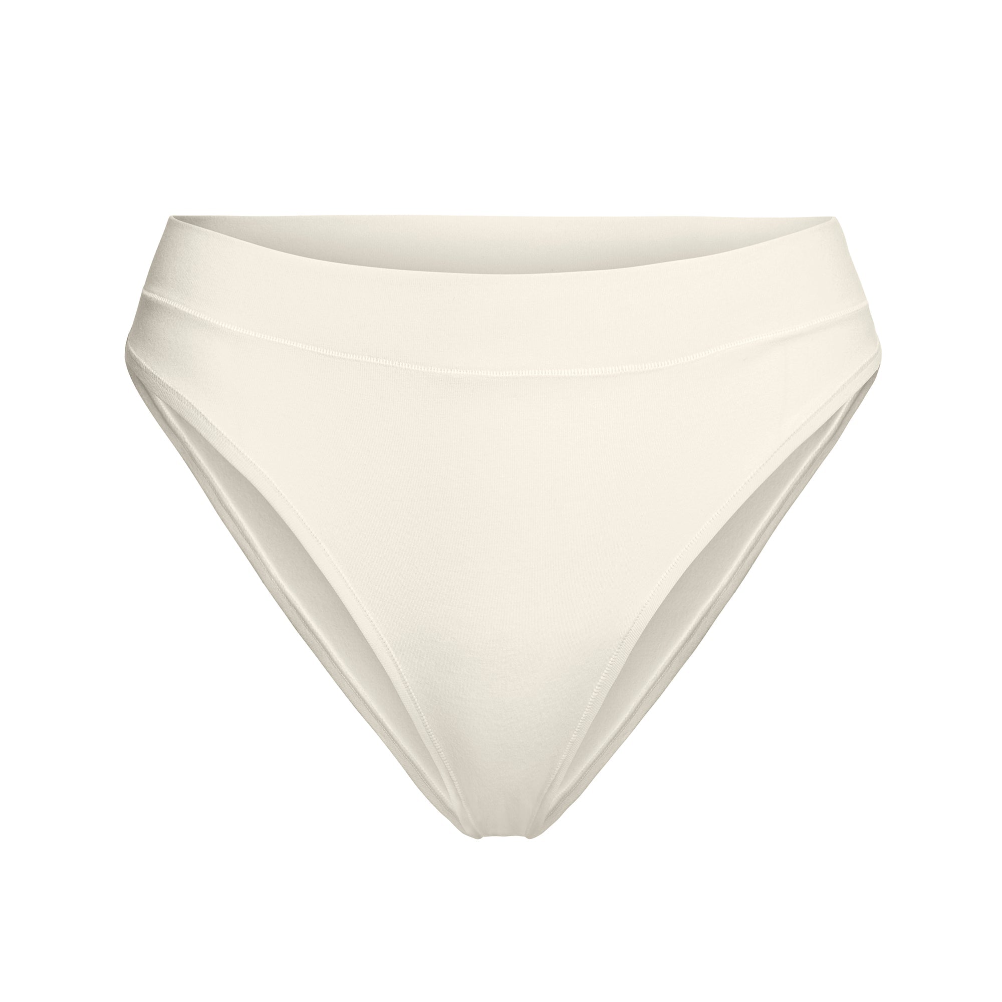 SKIMS COTTON JERSEY CHEEKY TANGA | BONE - Mind Türkiye