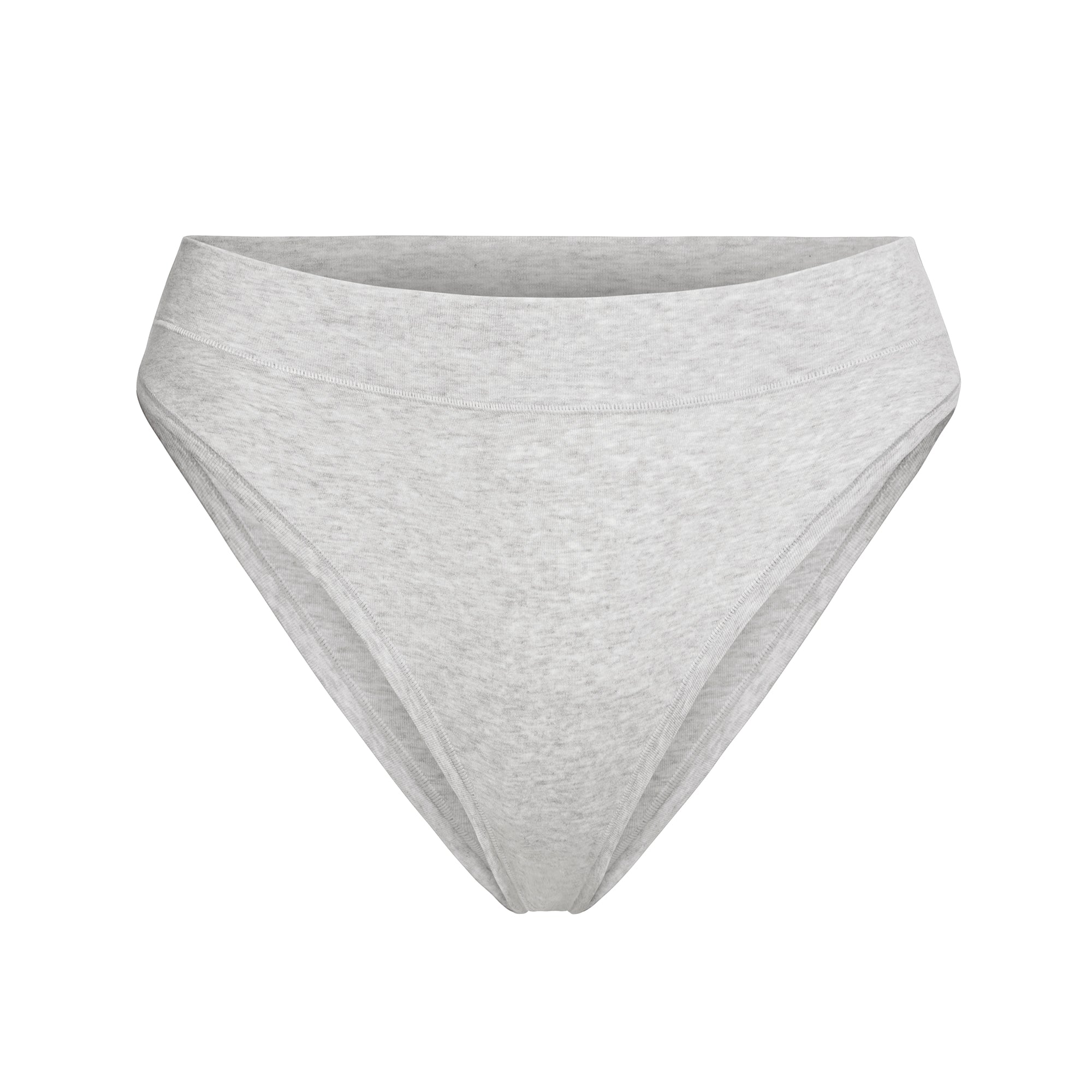 SKIMS COTTON JERSEY CHEEKY TANGA | LIGHT HEATHER GREY - Mind Türkiye