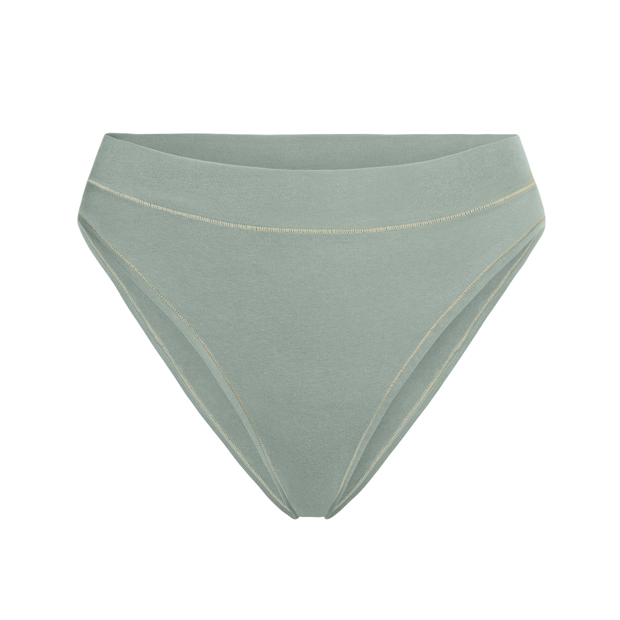 SKIMS COTTON JERSEY CHEEKY TANGA | MINERAL - Mind Türkiye