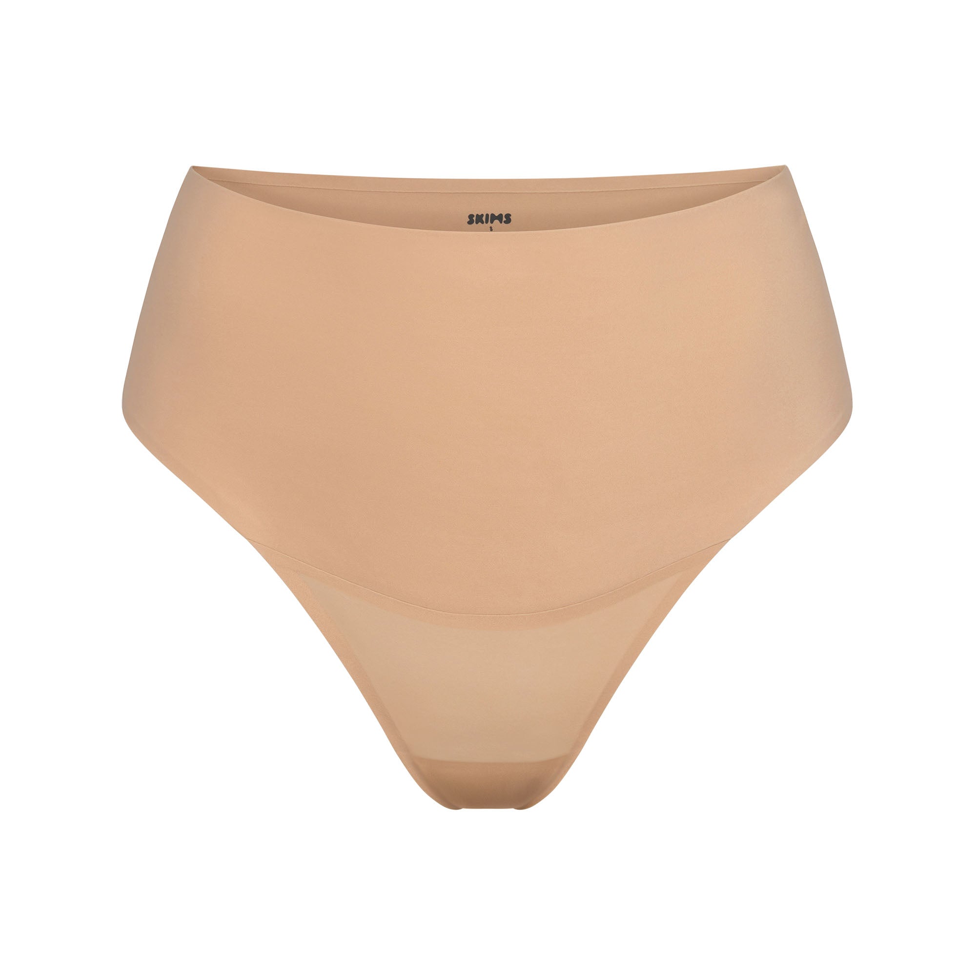 SKIMS SMOOTHING INTIMATES HIGH-WAISTED THONG | CLAY