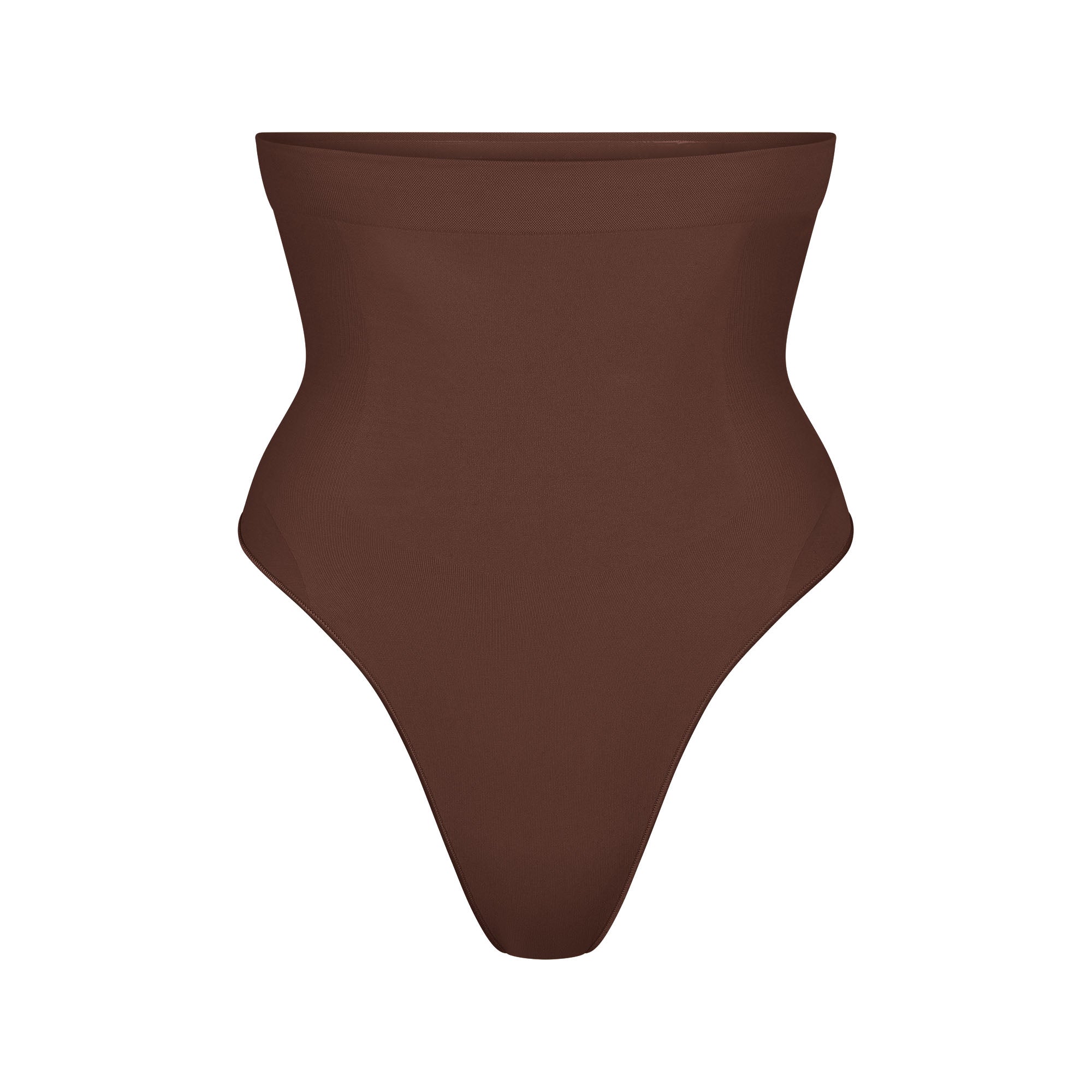 SKIMS SEAMLESS SCULPT HIGH-WAISTED THONG | COCOA - Mind Türkiye