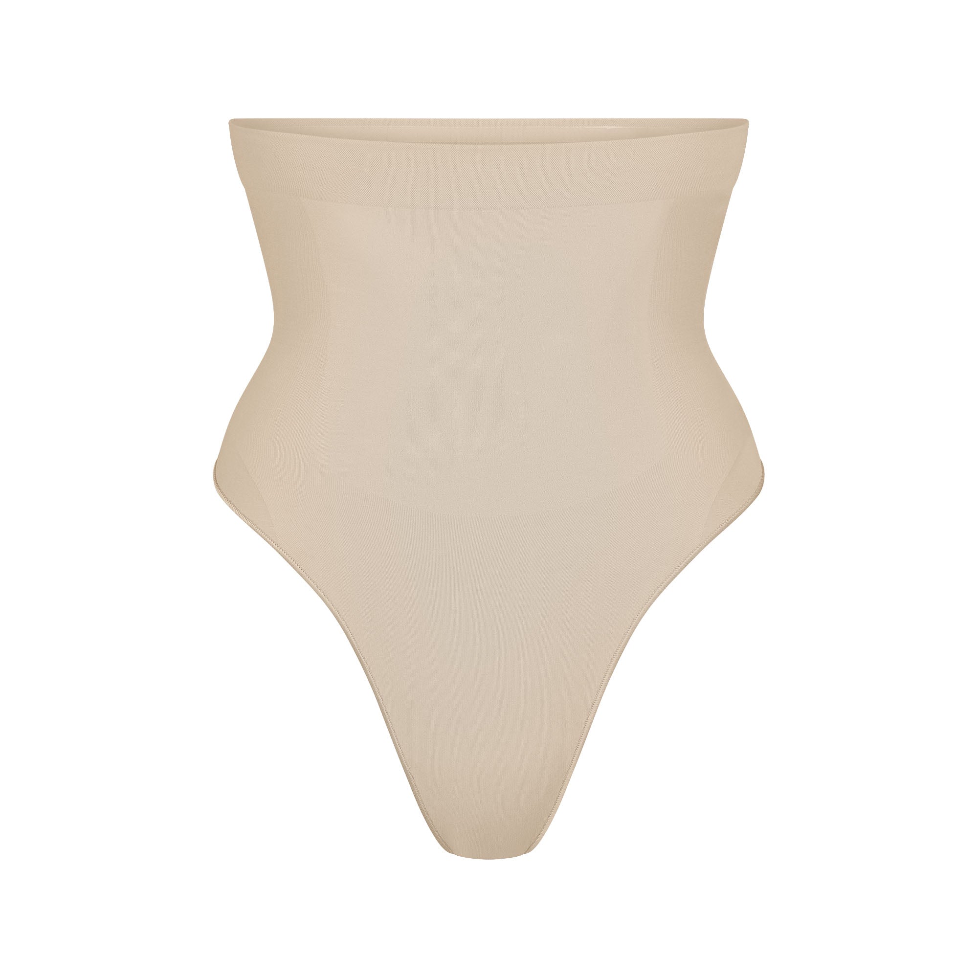 SKIMS SEAMLESS SCULPT HIGH-WAISTED THONG | SAND - Mind Türkiye