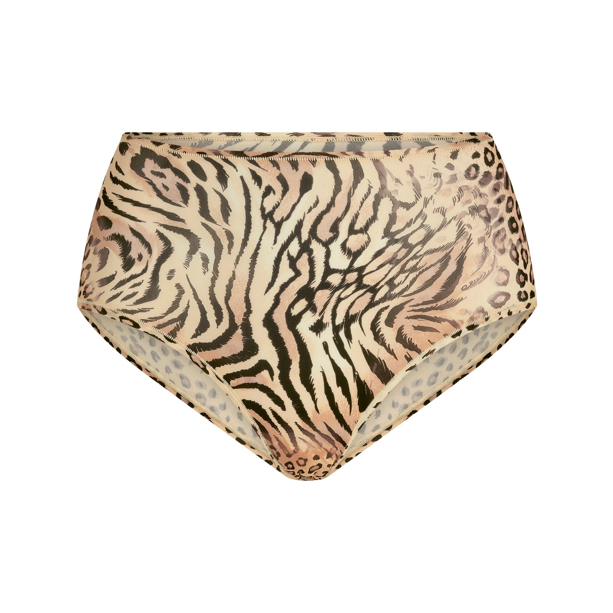 SKIMS FITS EVERYBODY FULL BRIEF | SAND MULTI ANIMAL - Mind Türkiye