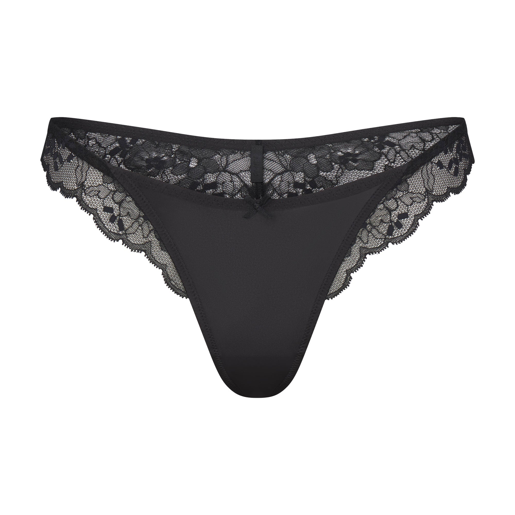 SKIMS LACE THONG | ONYX - Mind Türkiye