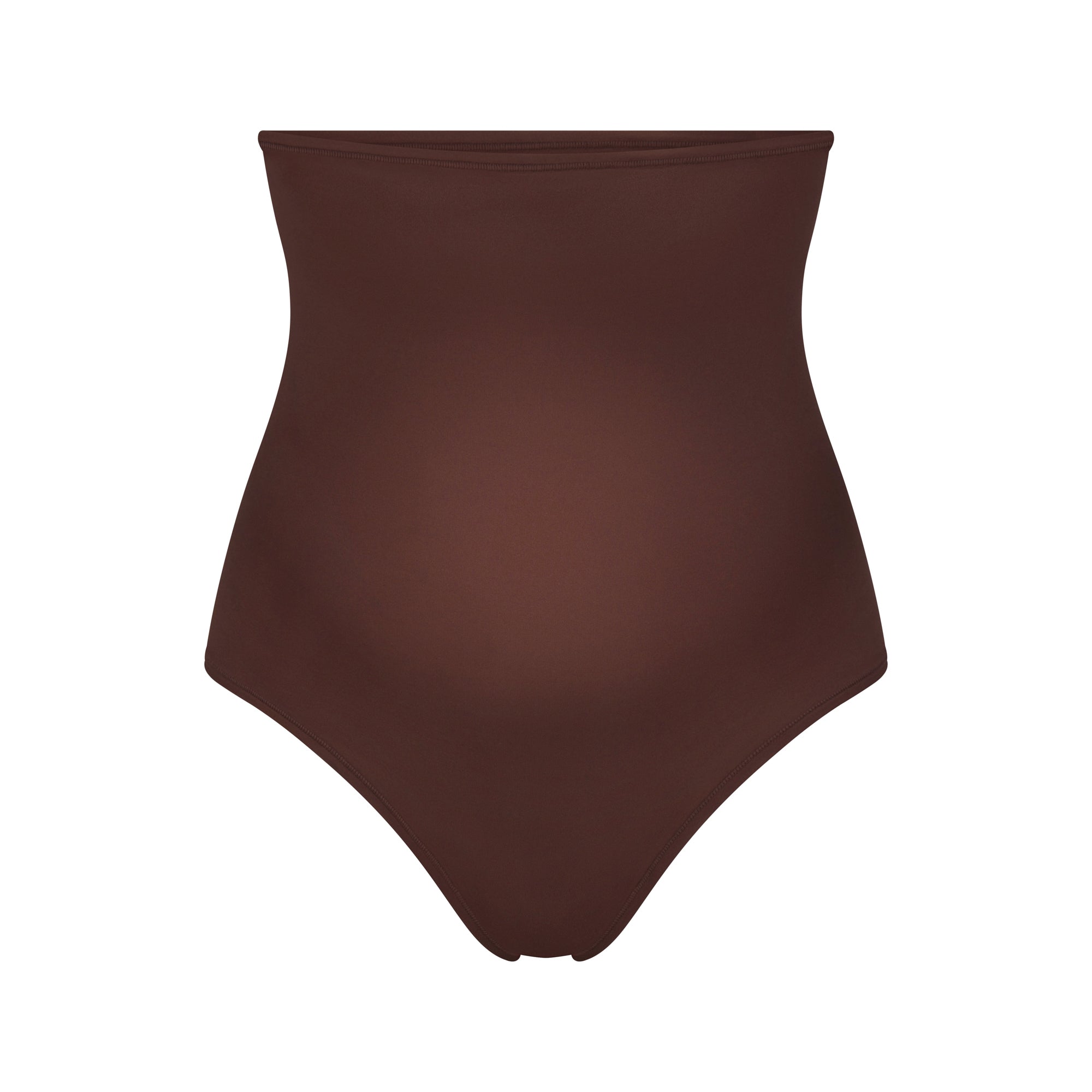 SKIMS FITS EVERYBODY MATERNITY HIGH-WAISTED THONG | COCOA