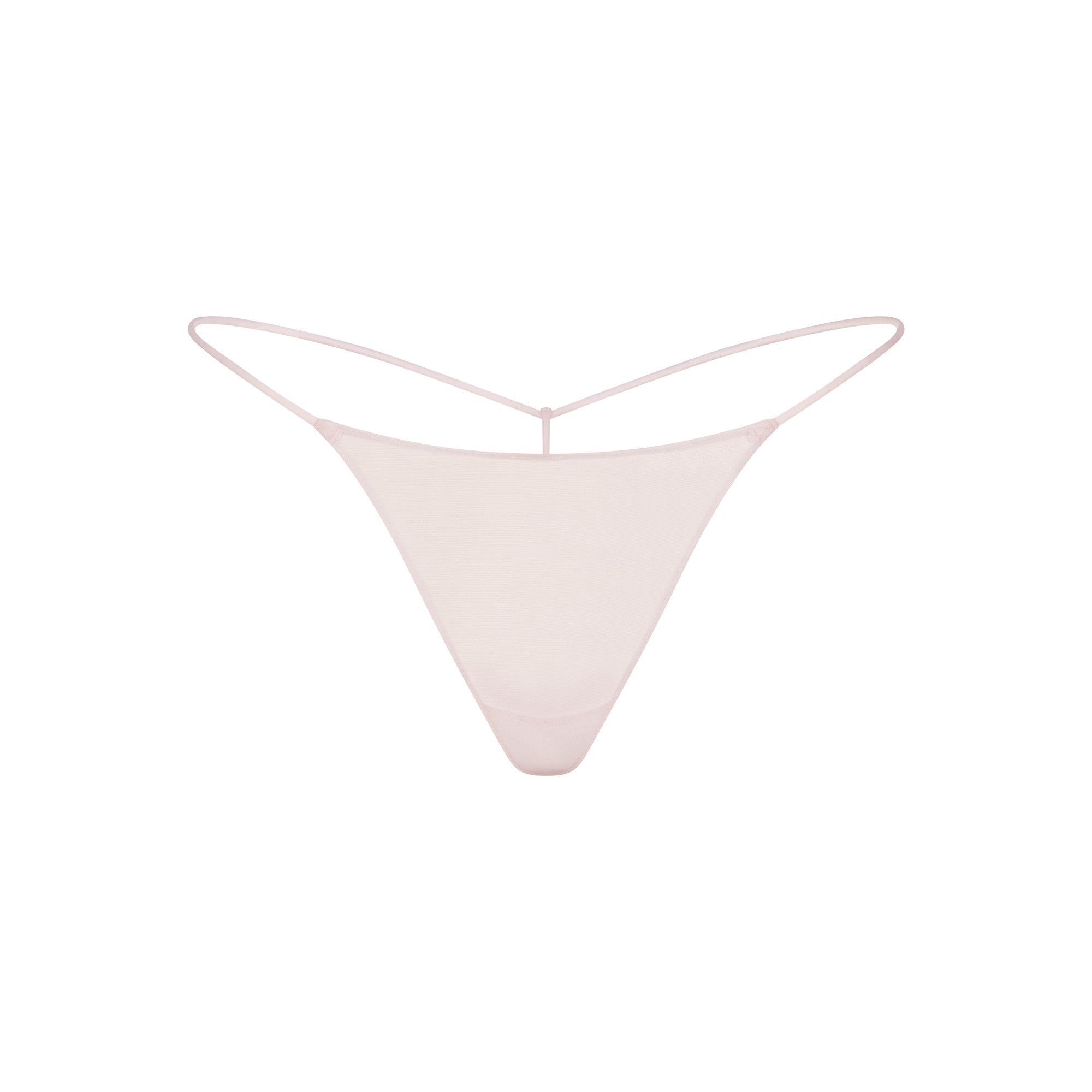 SKIMS ULTRA FINE MESH STRING THONG | BARELY PINK - Mind Türkiye