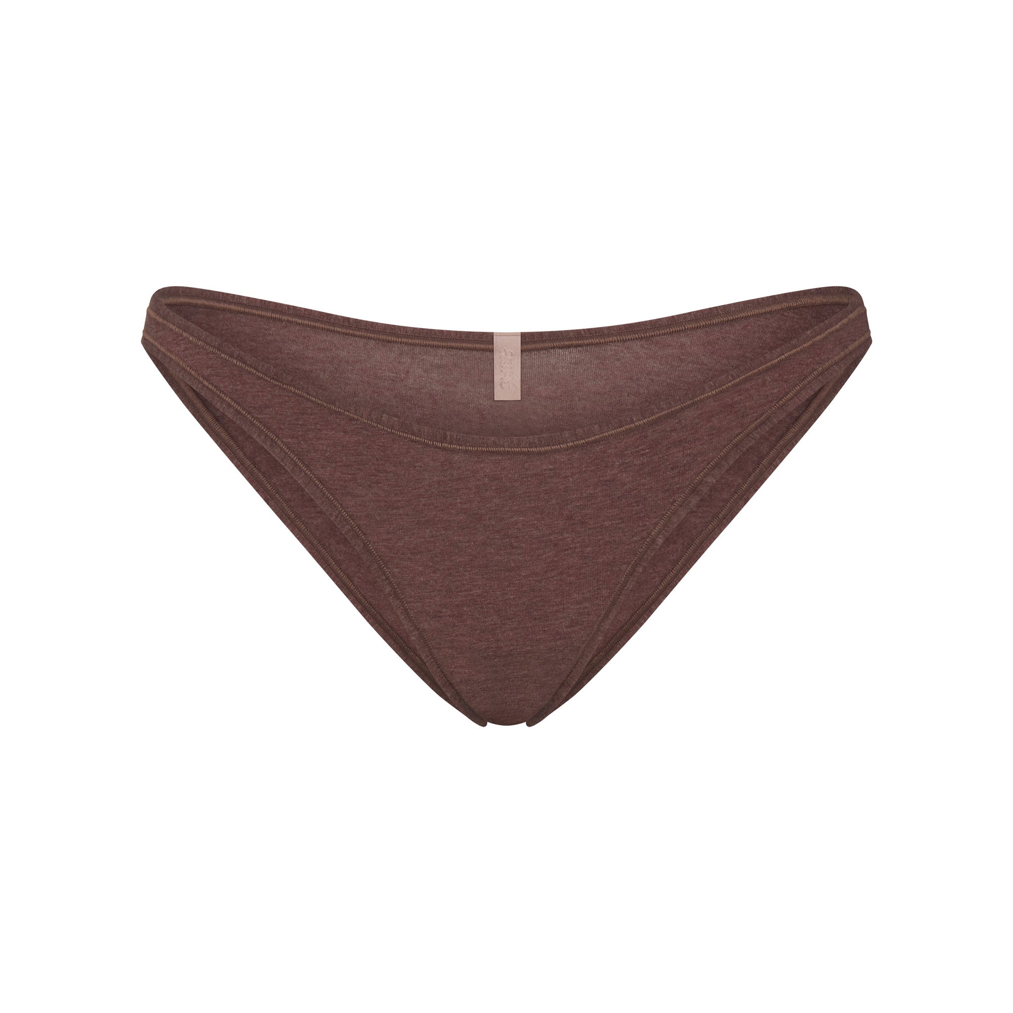 SKIMS EVERYDAY COTTON BIKINI | COCOA HEATHER - Mind Türkiye