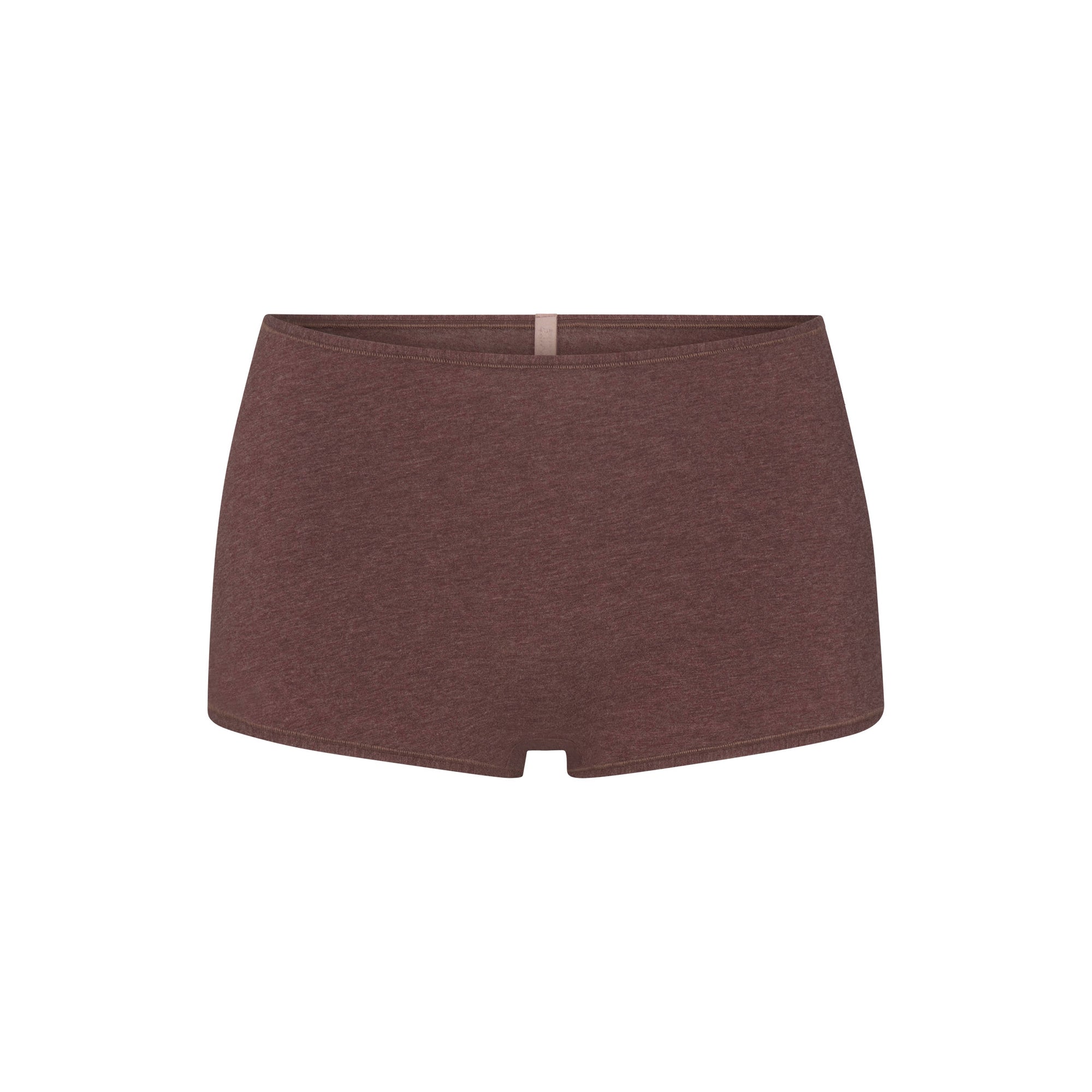 SKIMS EVERYDAY COTTON BOY SHORT | COCOA HEATHER - Mind Türkiye