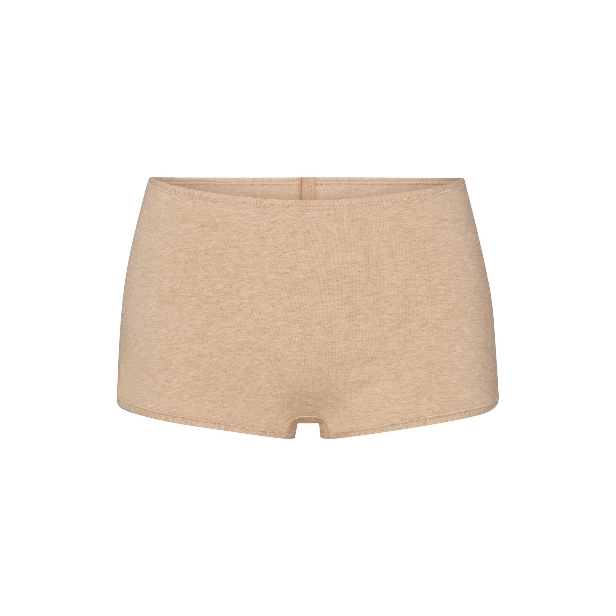 SKIMS EVERYDAY COTTON BOY SHORT | CLAY HEATHER - Mind Türkiye
