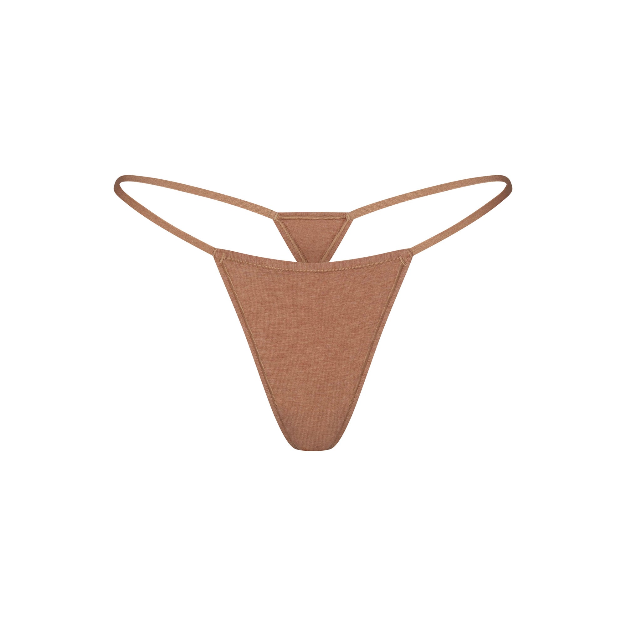 SKIMS EVERYDAY COTTON STRING THONG | SIENNA HEATHER