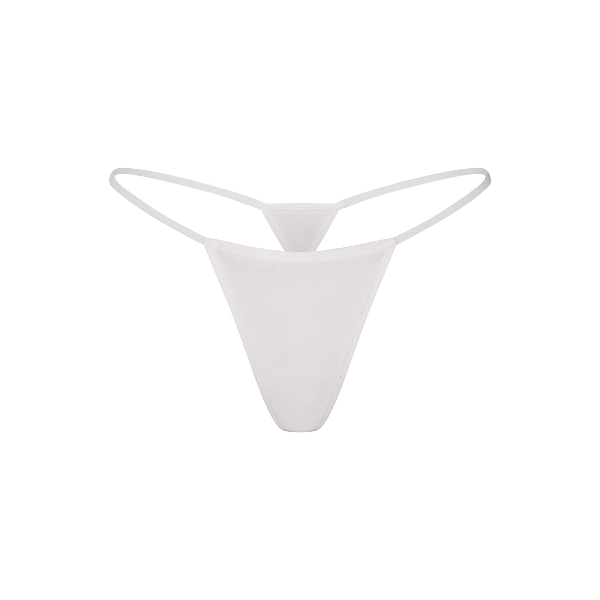 SKIMS EVERYDAY COTTON STRING THONG | SNOW