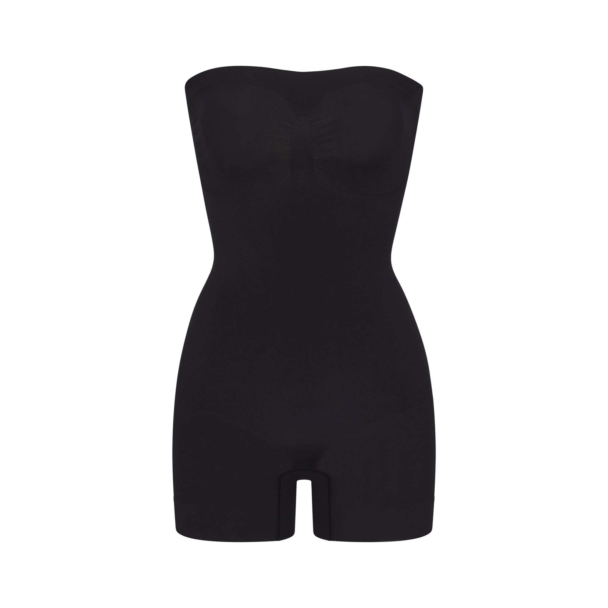 SKIMS SEAMLESS SCULPT STRAPLESS SHORTIE BODYSUIT | ONYX - Mind Türkiye