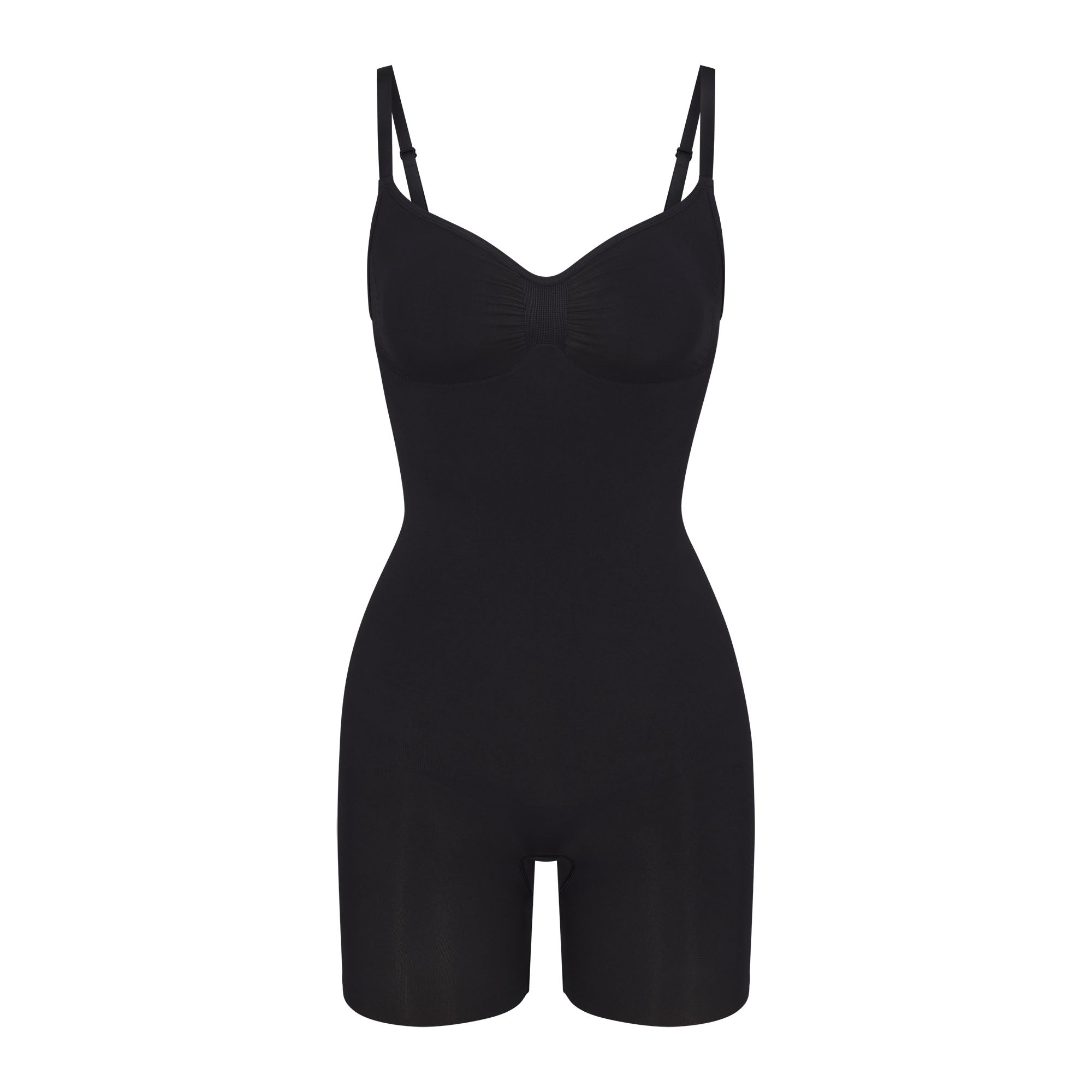 SKIMS SEAMLESS SCULPT MID THIGH BODYSUIT | ONYX - Mind Türkiye