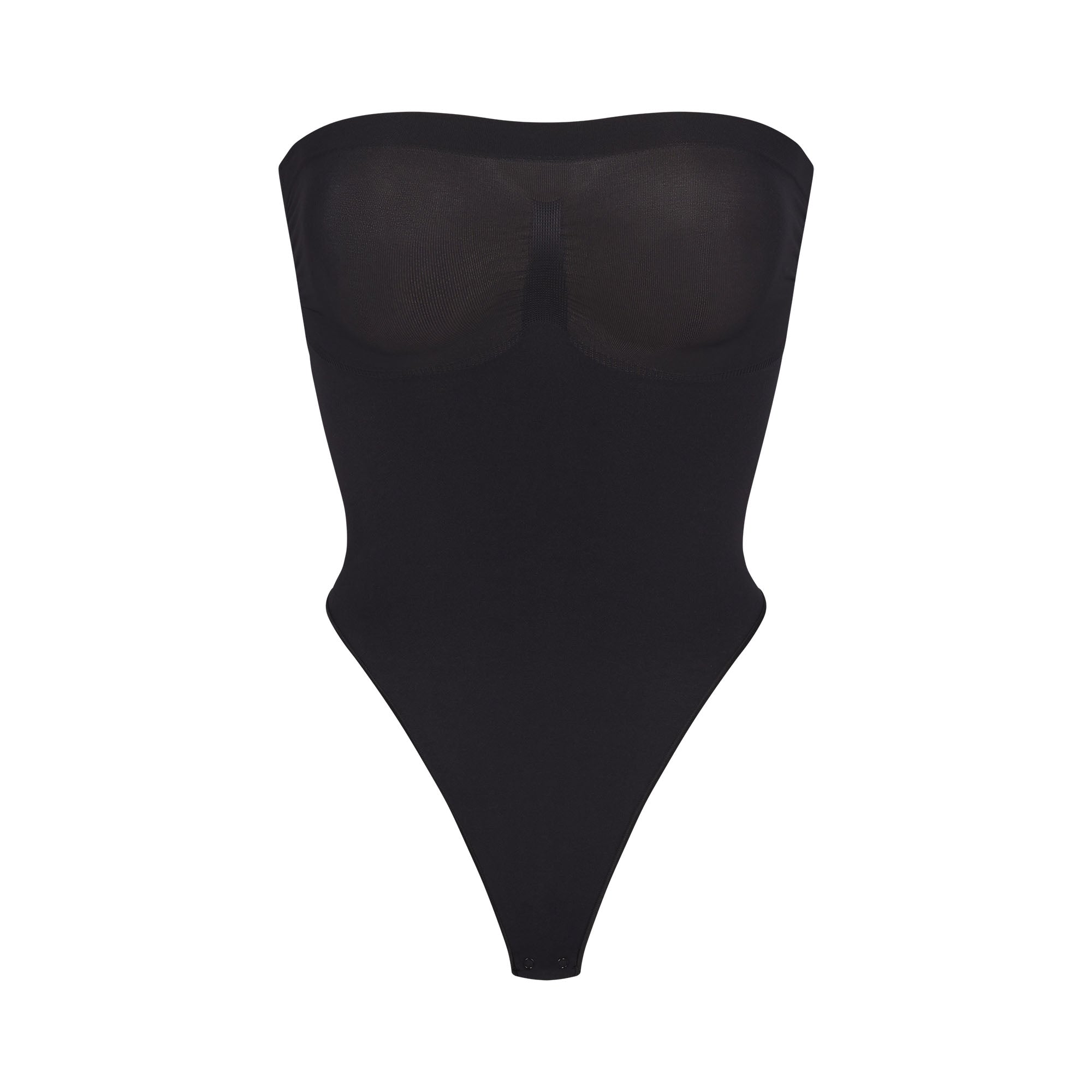 SKIMS SEAMLESS SCULPT STRAPLESS THONG BODYSUIT | ONYX - Mind Türkiye