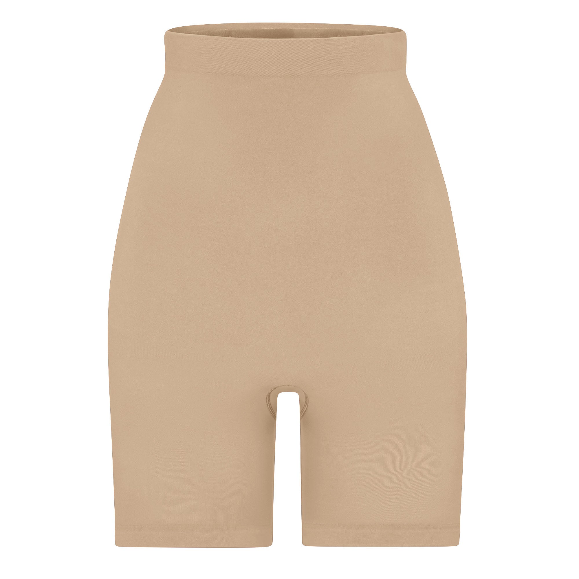 SKIMS SEAMLESS SCULPT HIGH-WAISTED ABOVE THE KNEE SHORT | CLAY - Mind Türkiye