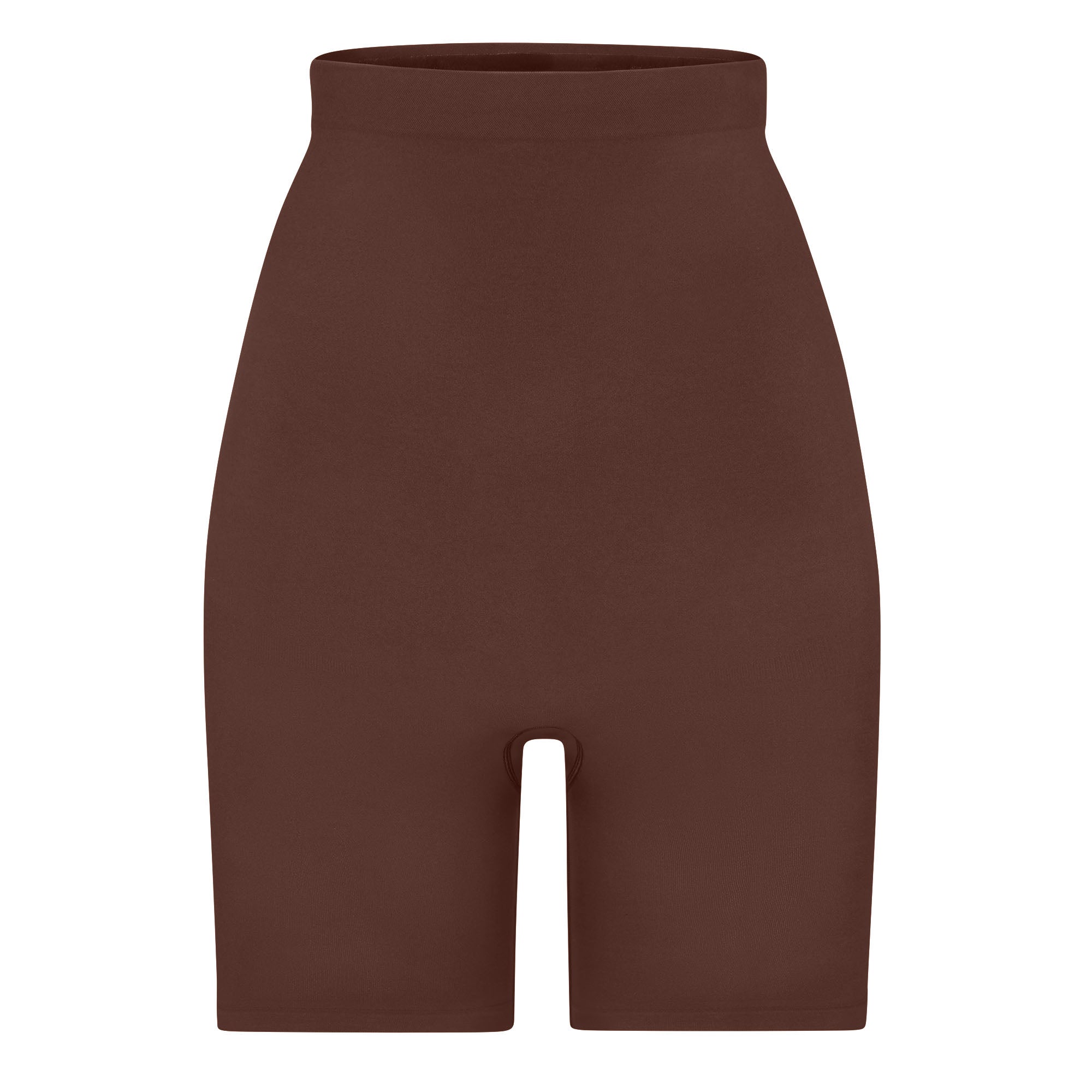 SKIMS SEAMLESS SCULPT HIGH-WAISTED ABOVE THE KNEE SHORT | COCOA - Mind Türkiye