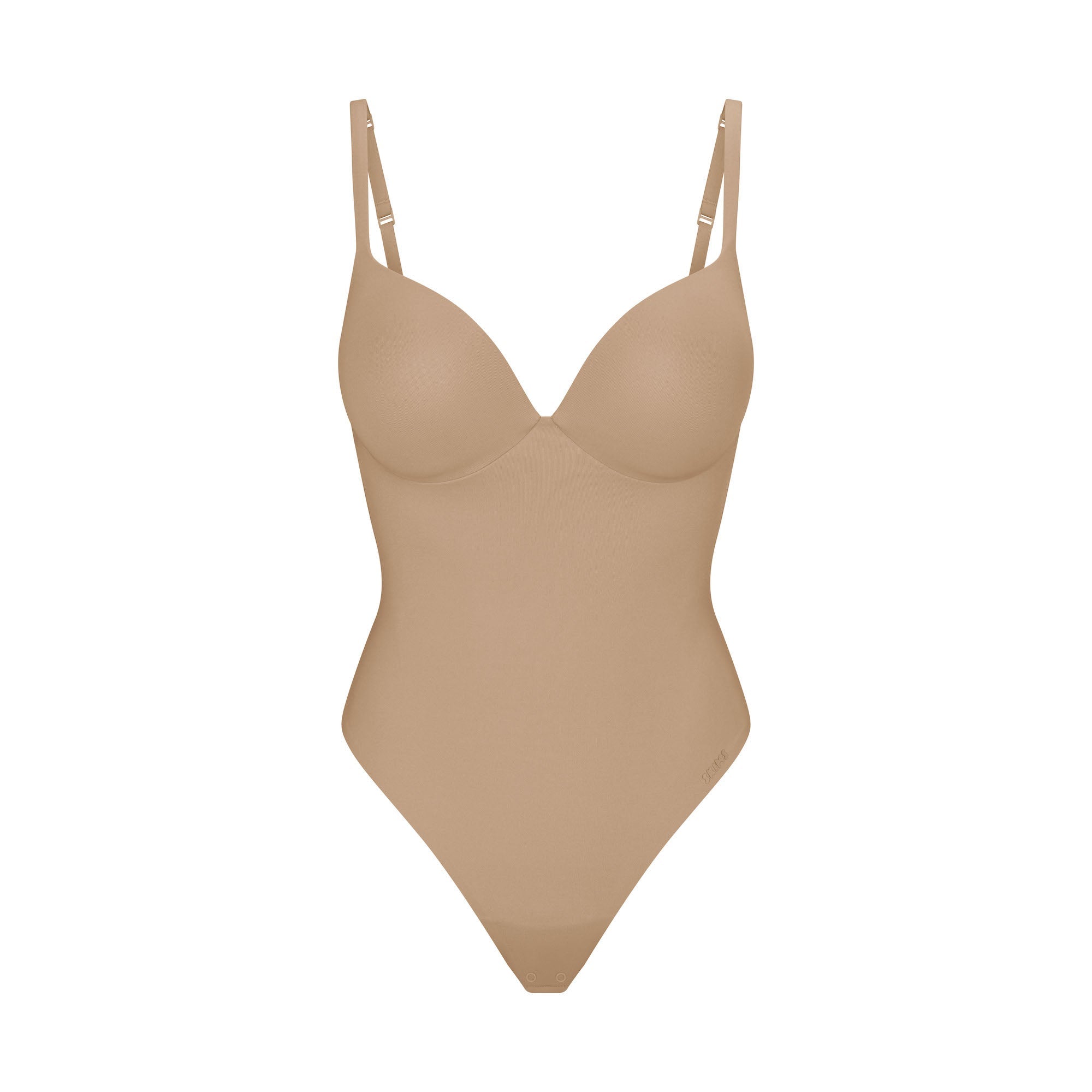 SKIMS ULTIMATE BODY PUSH-UP THONG BODYSUIT | CLAY - Mind Türkiye
