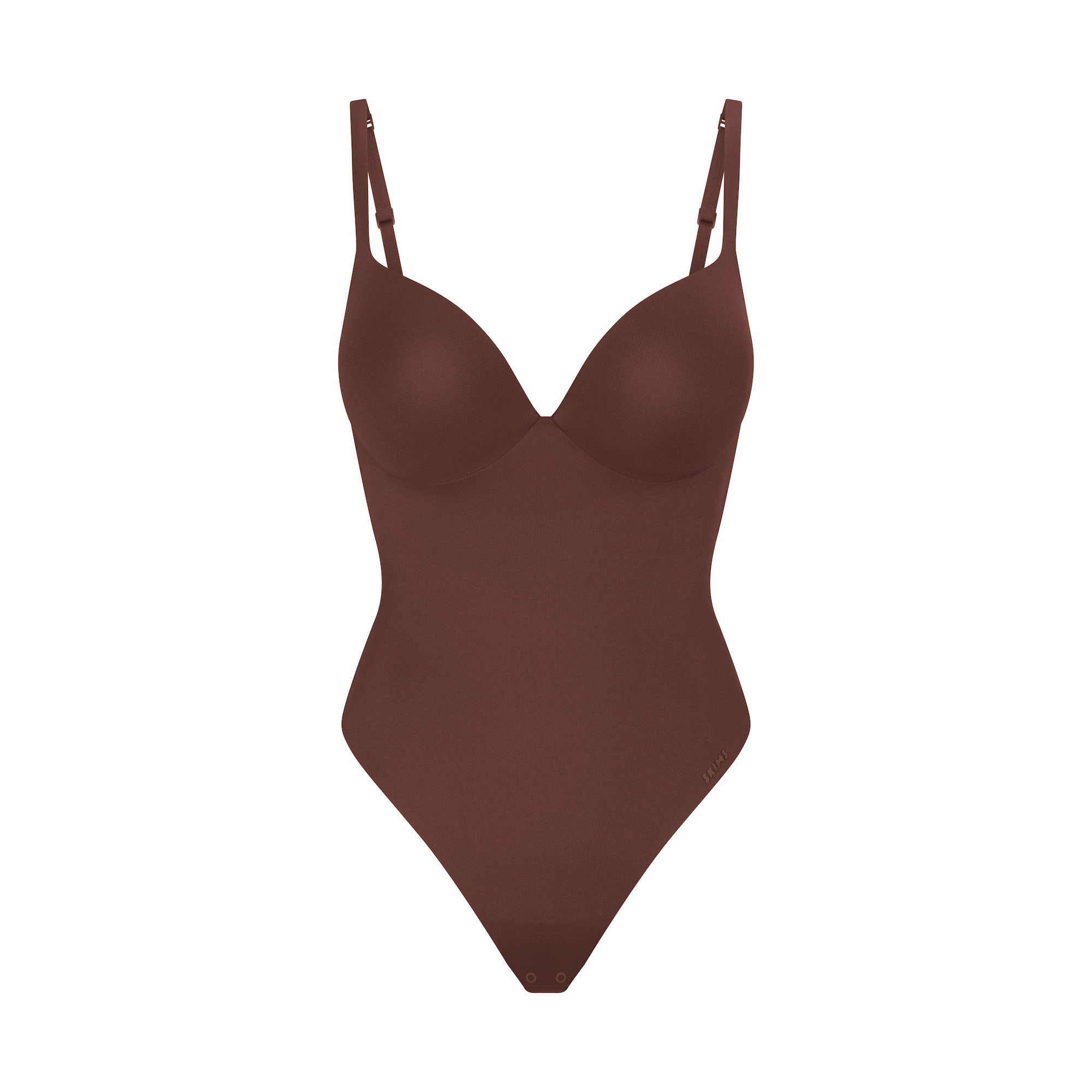 SKIMS ULTIMATE BODY PUSH-UP THONG BODYSUIT | COCOA - Mind Türkiye