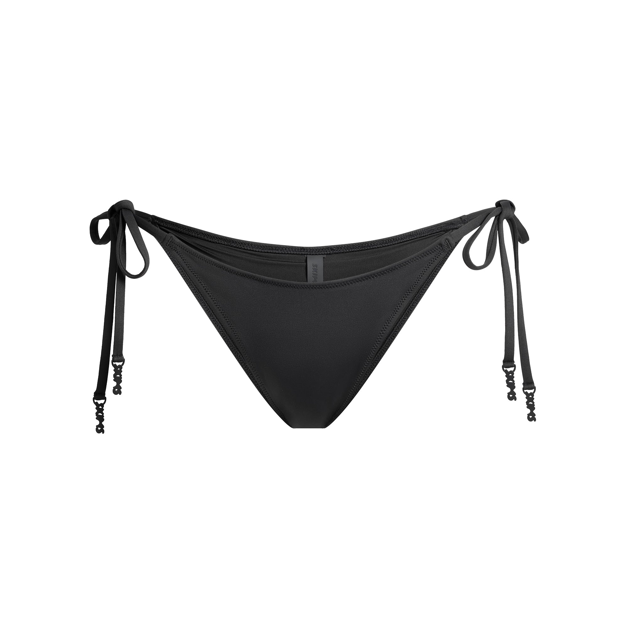 SKIMS SIGNATURE SWIM DIPPED TIE BIKINI BOTTOM | ONYX - Mind Türkiye