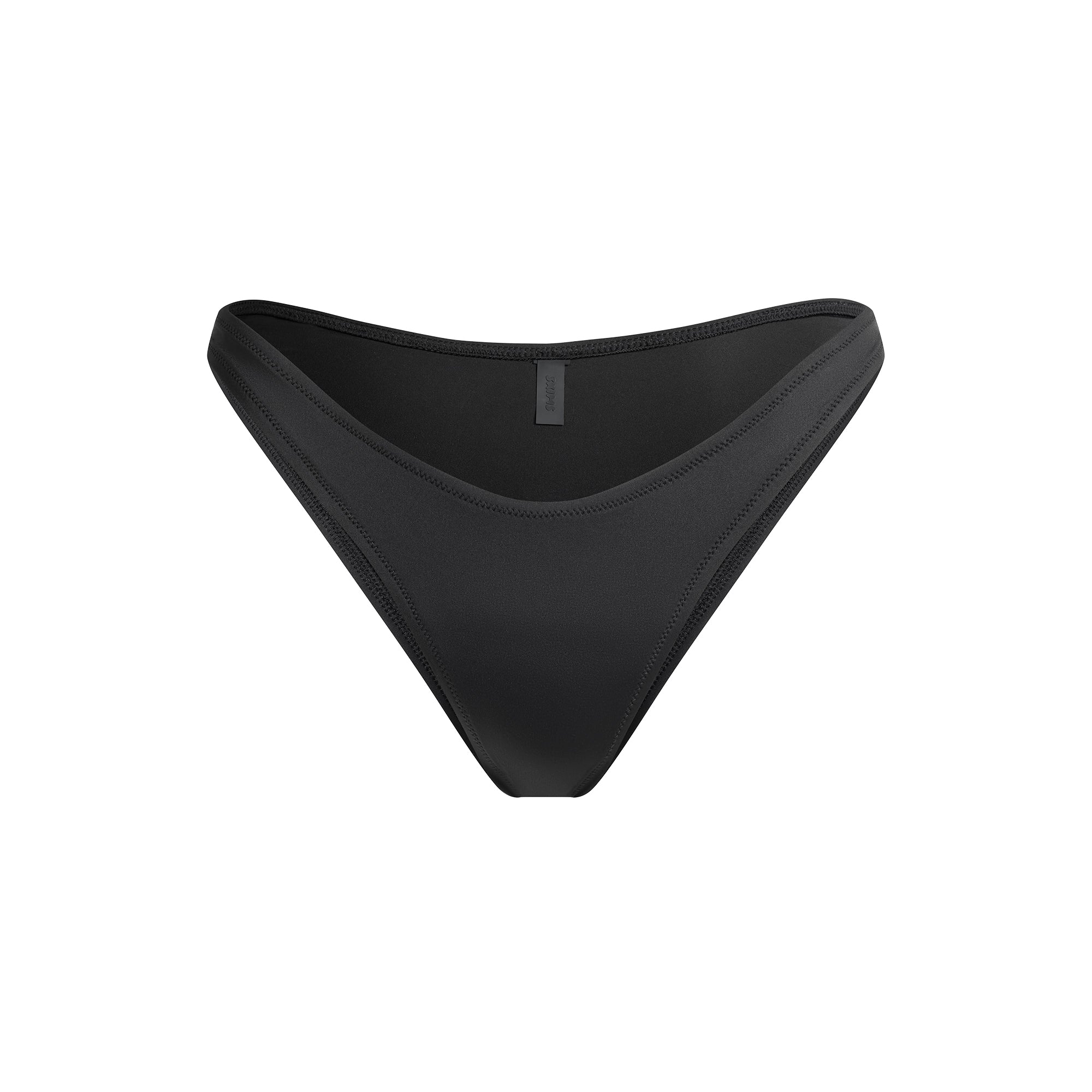 SKIMS SIGNATURE SWIM TANGA BIKINI BOTTOM | ONYX