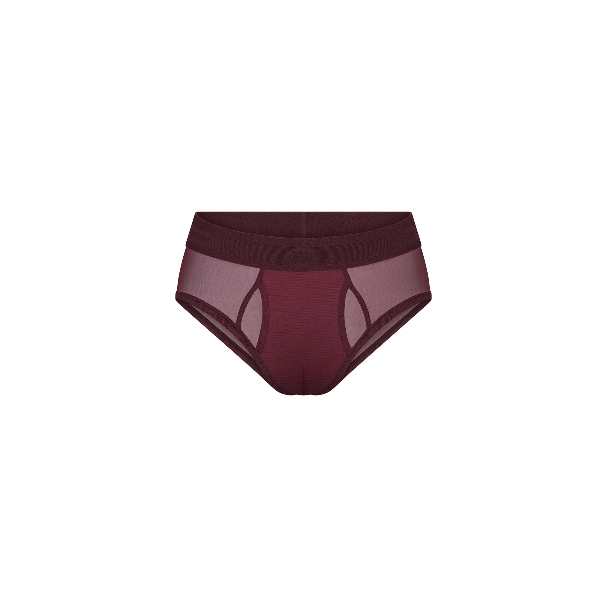 SKIMS MESH MENS BRIEF | BORDEAUX - Mind Türkiye