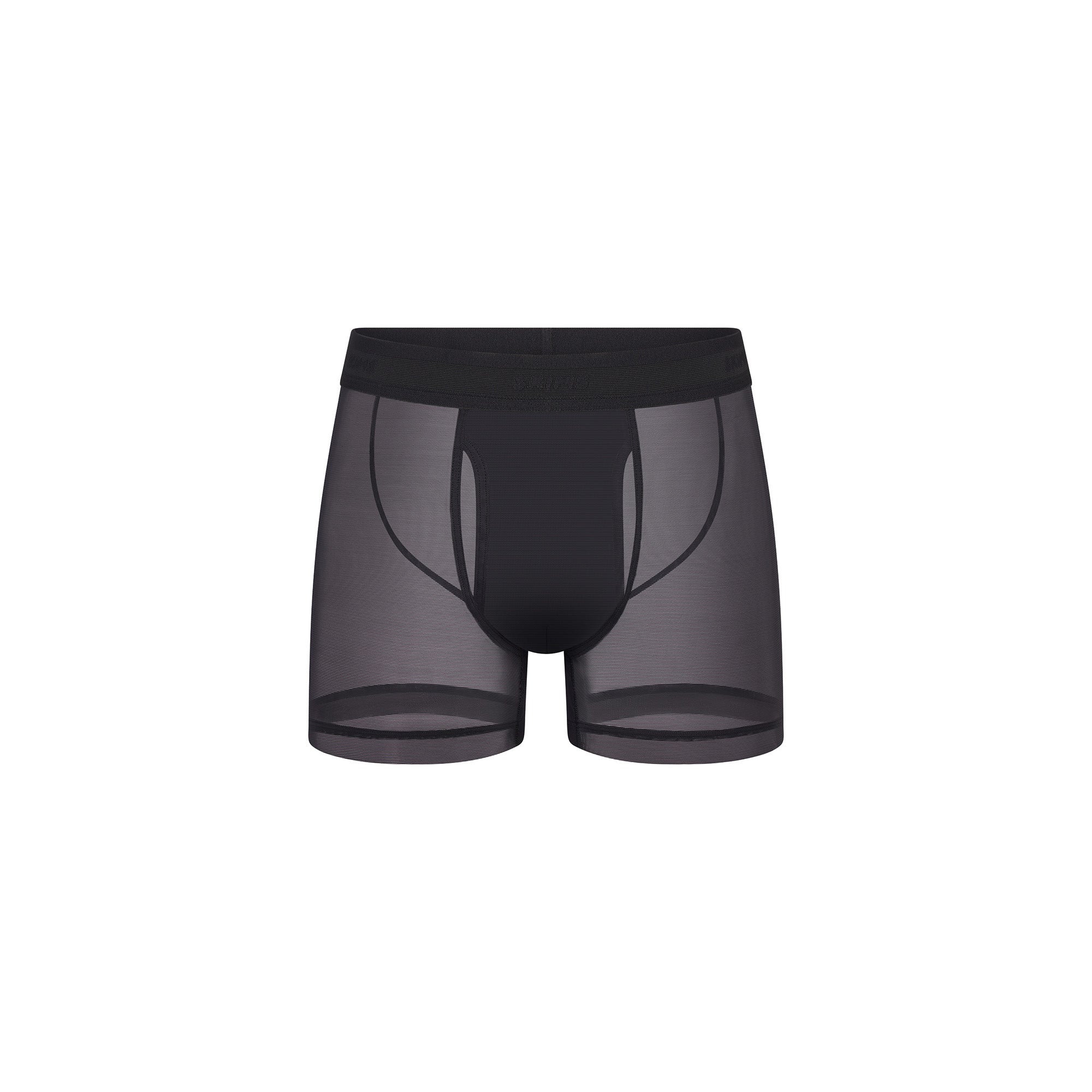 SKIMS MESH MENS 3″ BOXER BRIEF | OBSIDIAN - Mind Türkiye