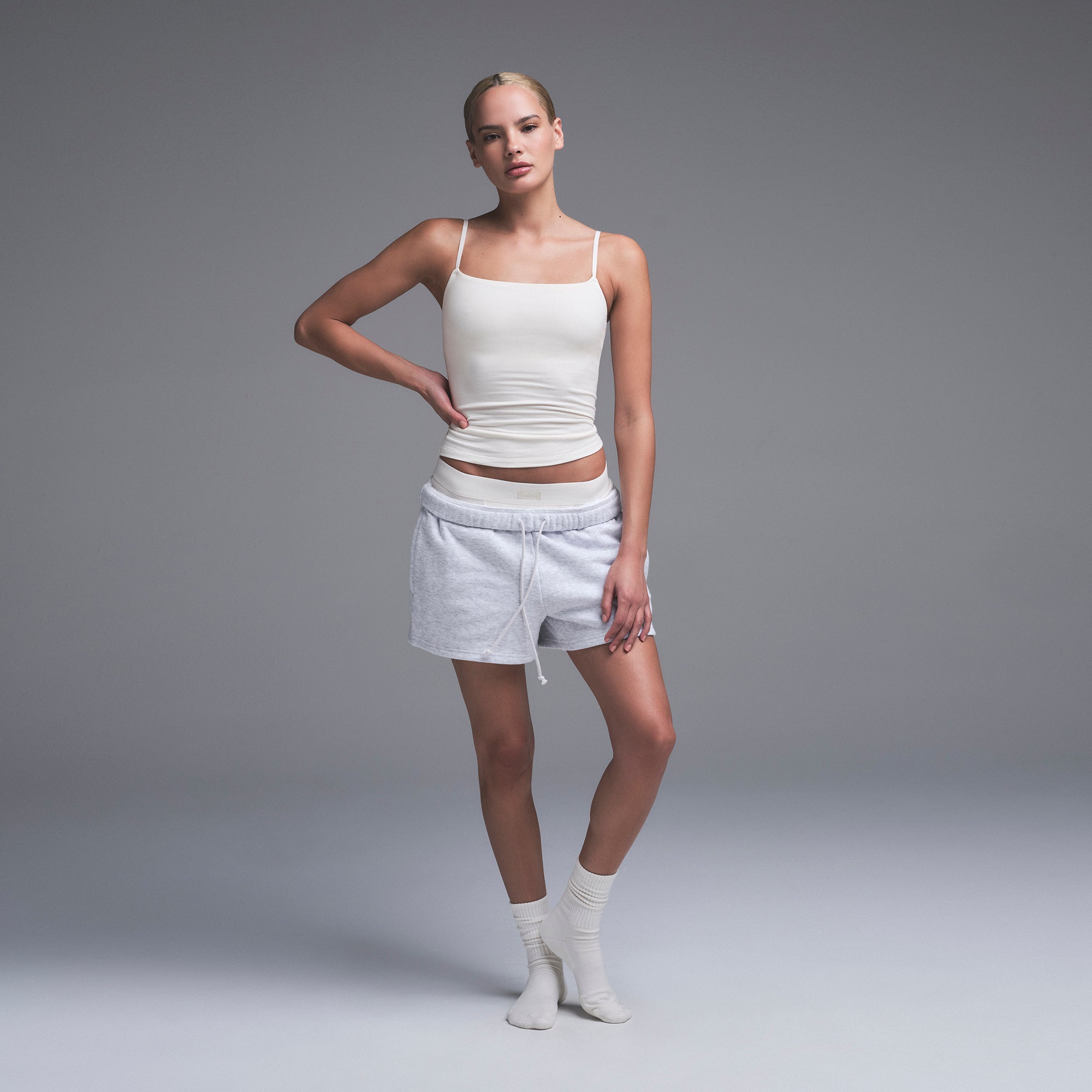 SKIMS COTTON JERSEY CAMI | MARBLE - Mind Türkiye