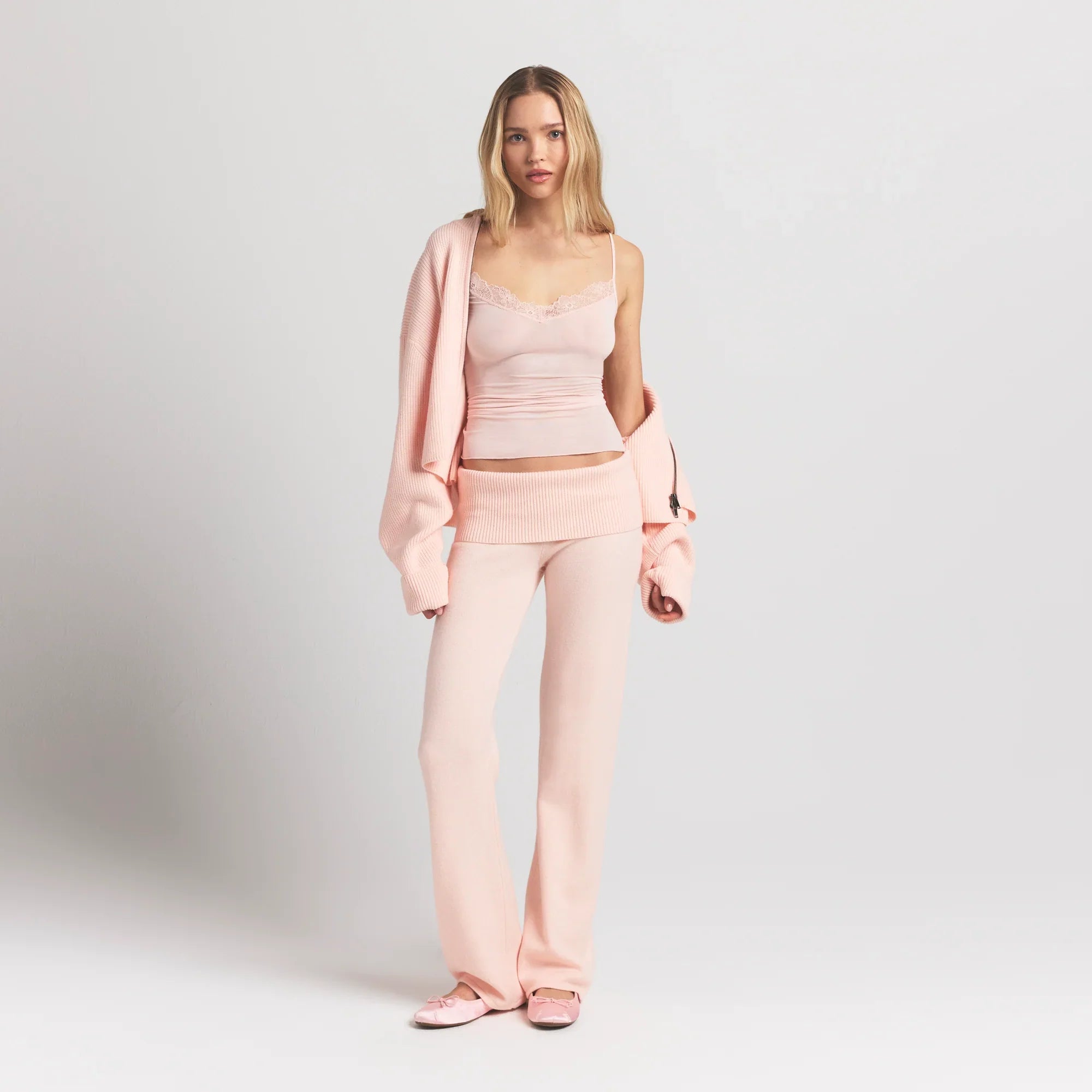 SKIMS SHEER MODAL LACE CAMI | PRIMROSE - Mind Türkiye