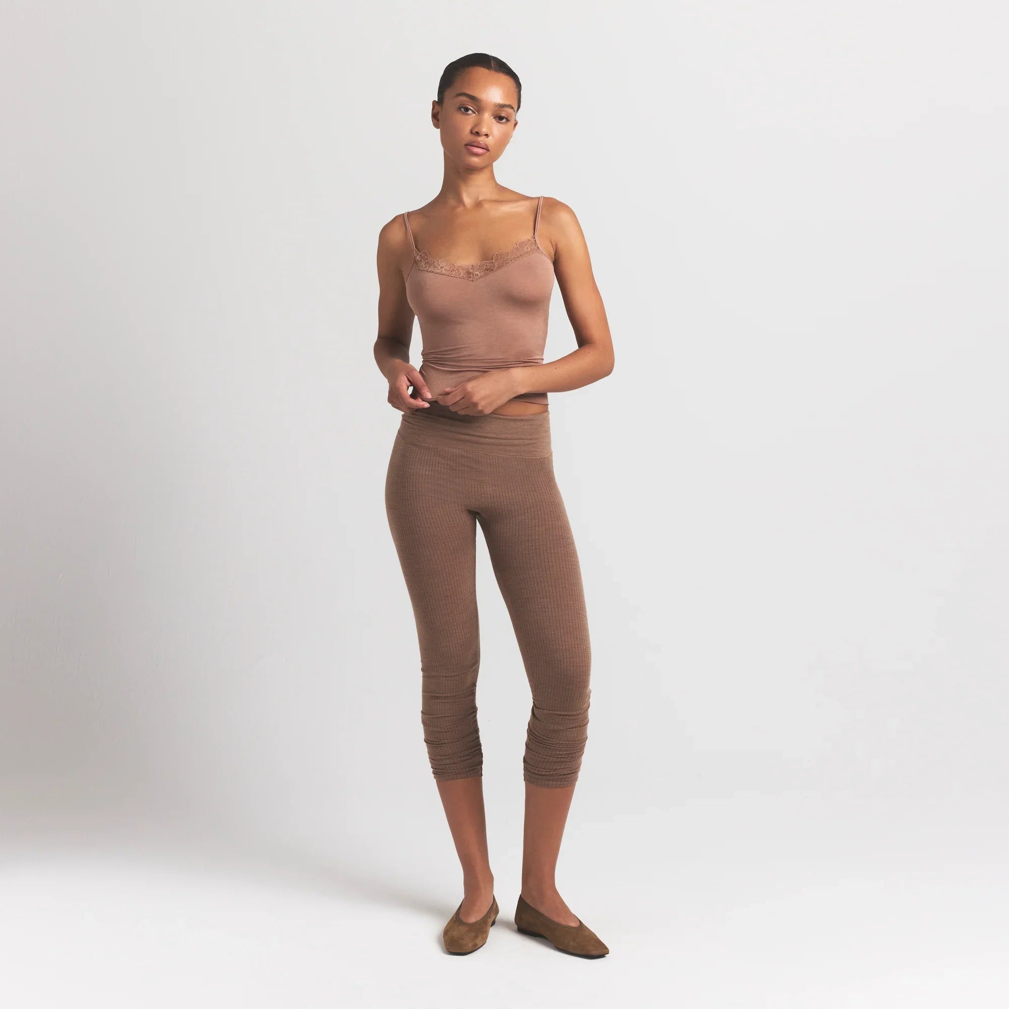 SKIMS SHEER MODAL LACE CAMI | SIENNA - Mind Türkiye