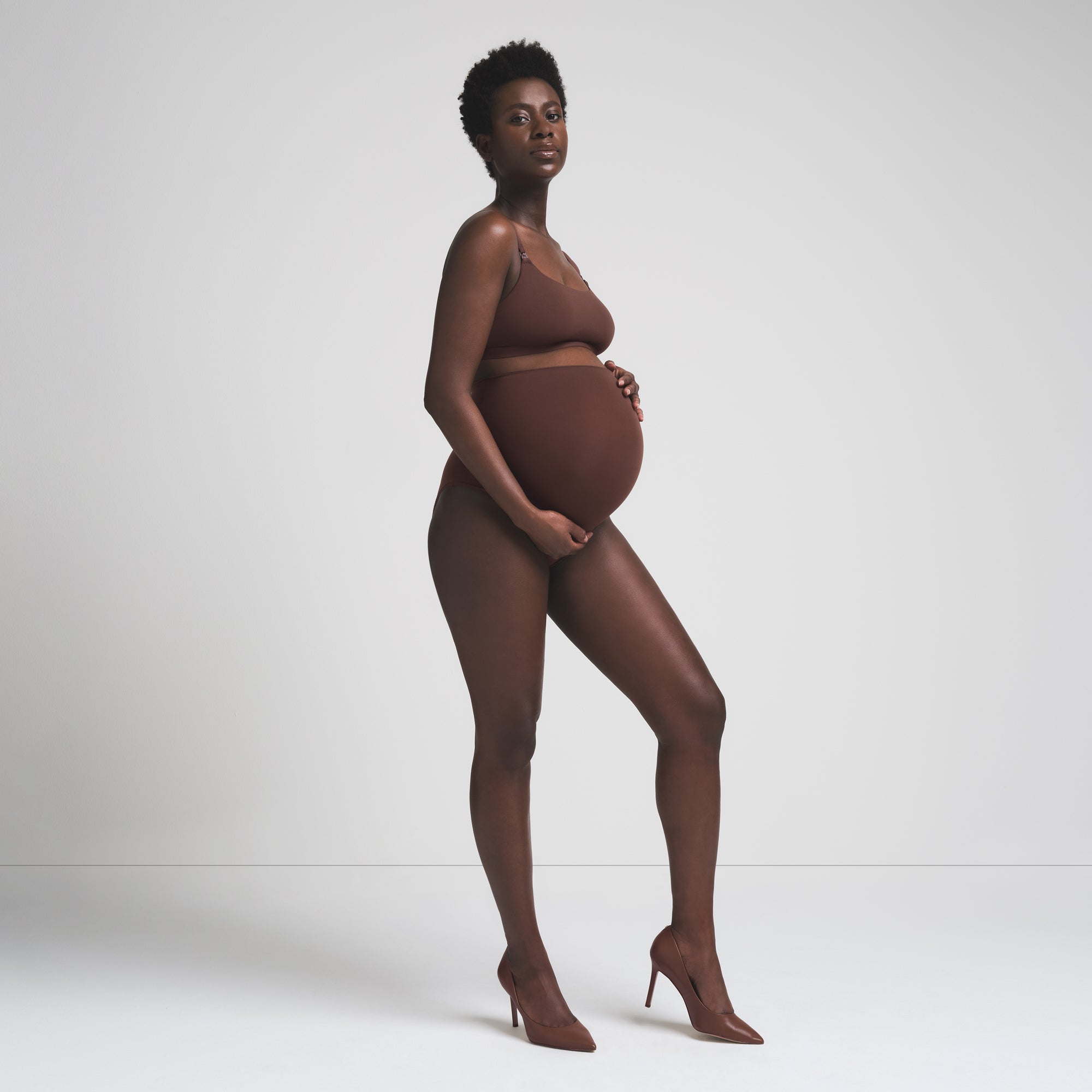 SKIMS FITS EVERYBODY MATERNITY NURSING SCOOP BRALETTE | COCOA - Mind Türkiye