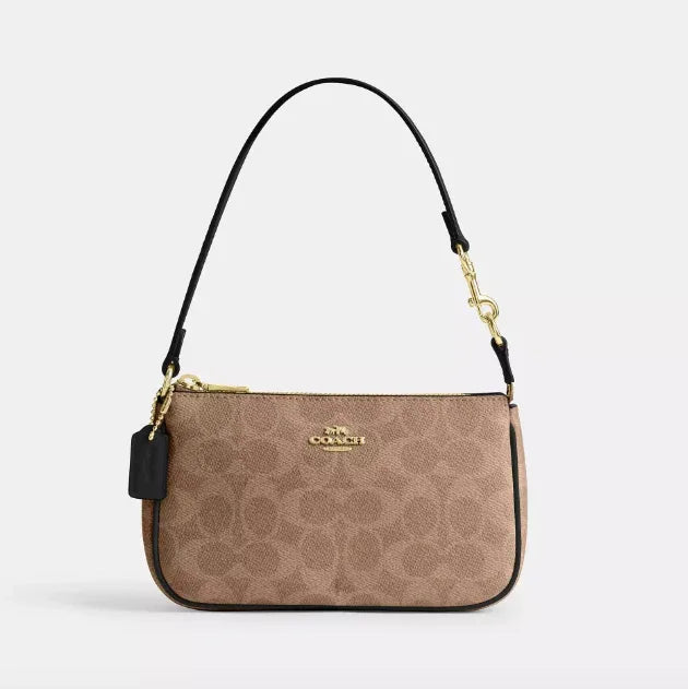 Coach Nolita 19 In Signature – Gold/Tan/Black - Mind Türkiye
