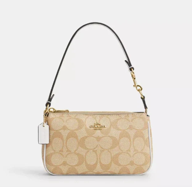 Coach Nolita 19 In Signature – Gold/Light Khaki Chalk - Mind Türkiye