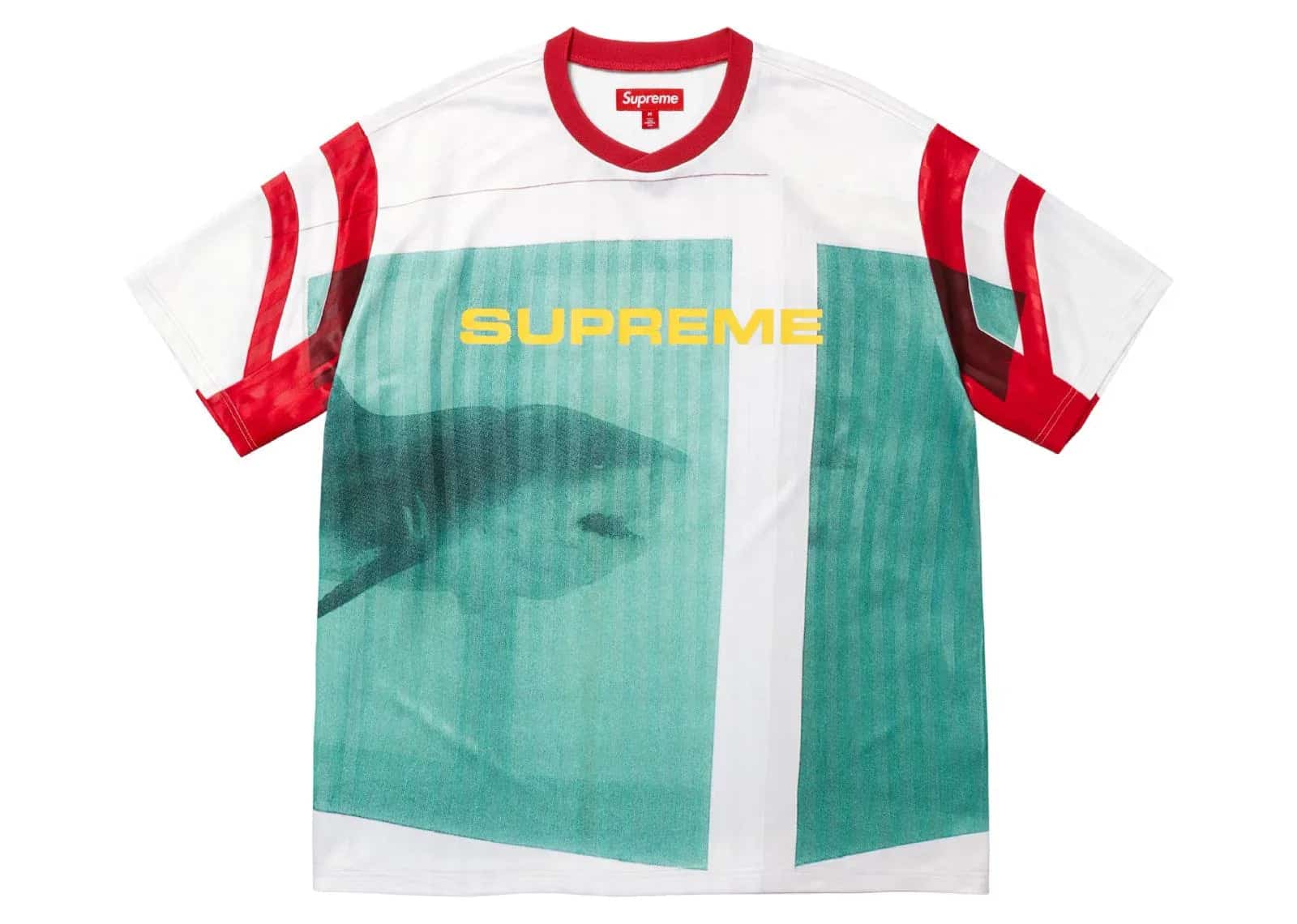 Supreme Damien Hirst Soccer Jersey White