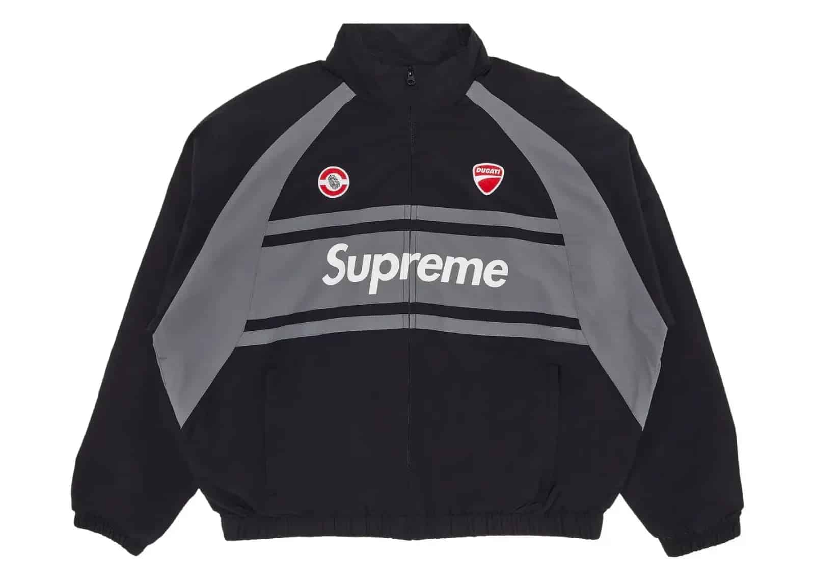 Supreme Ducati Track Jacket Black - Mind Türkiye