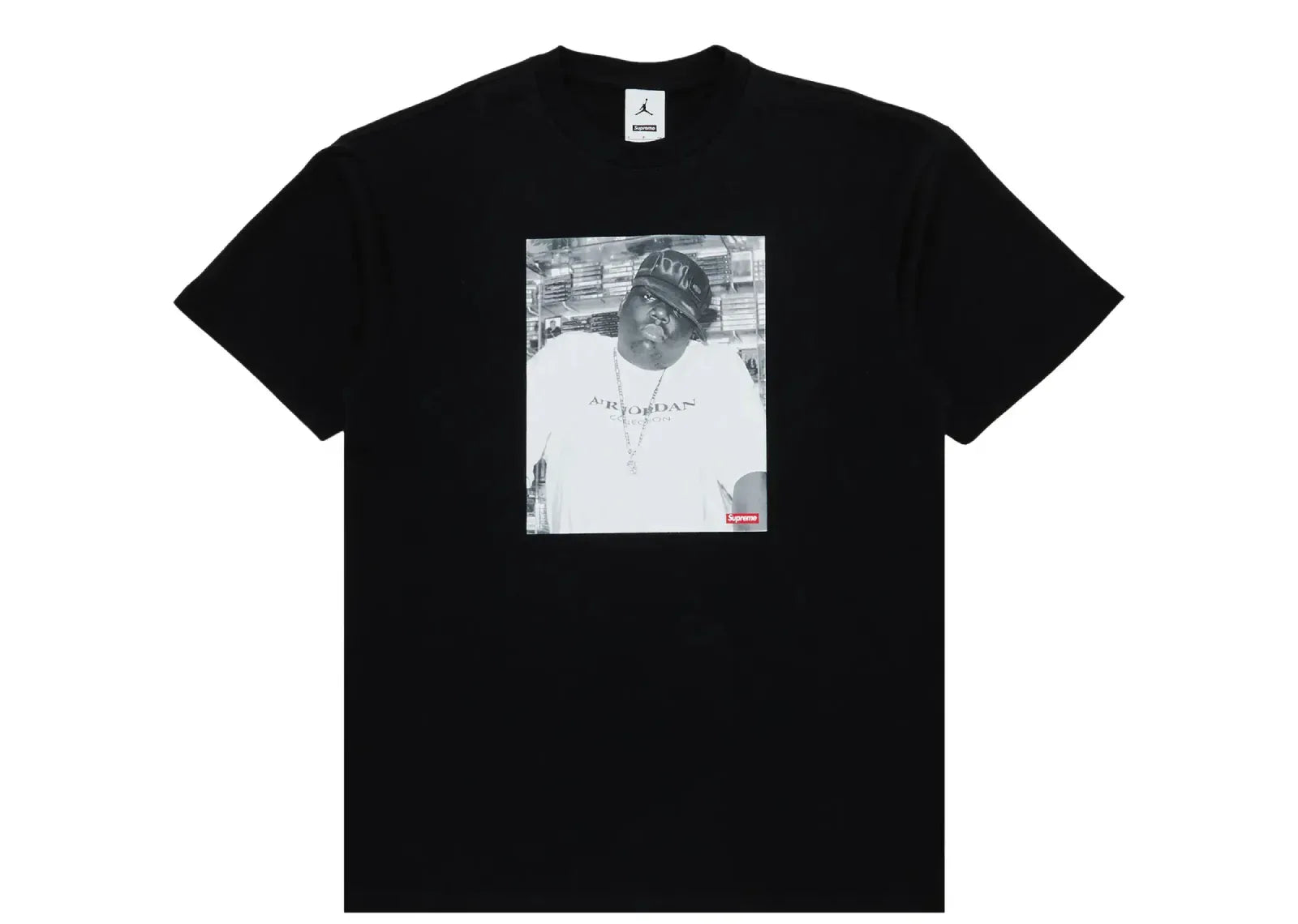 Supreme Jordan Biggie S/S Top Black - Mind Türkiye