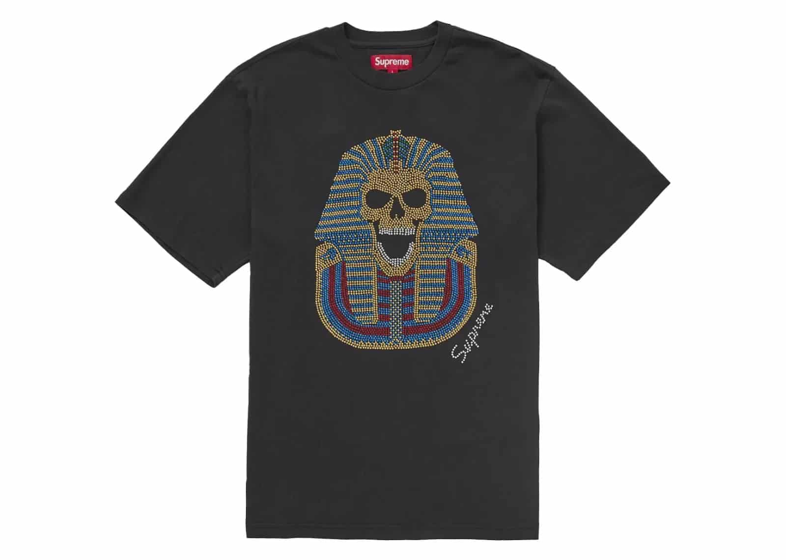 Supreme King Tut S/S Top Black