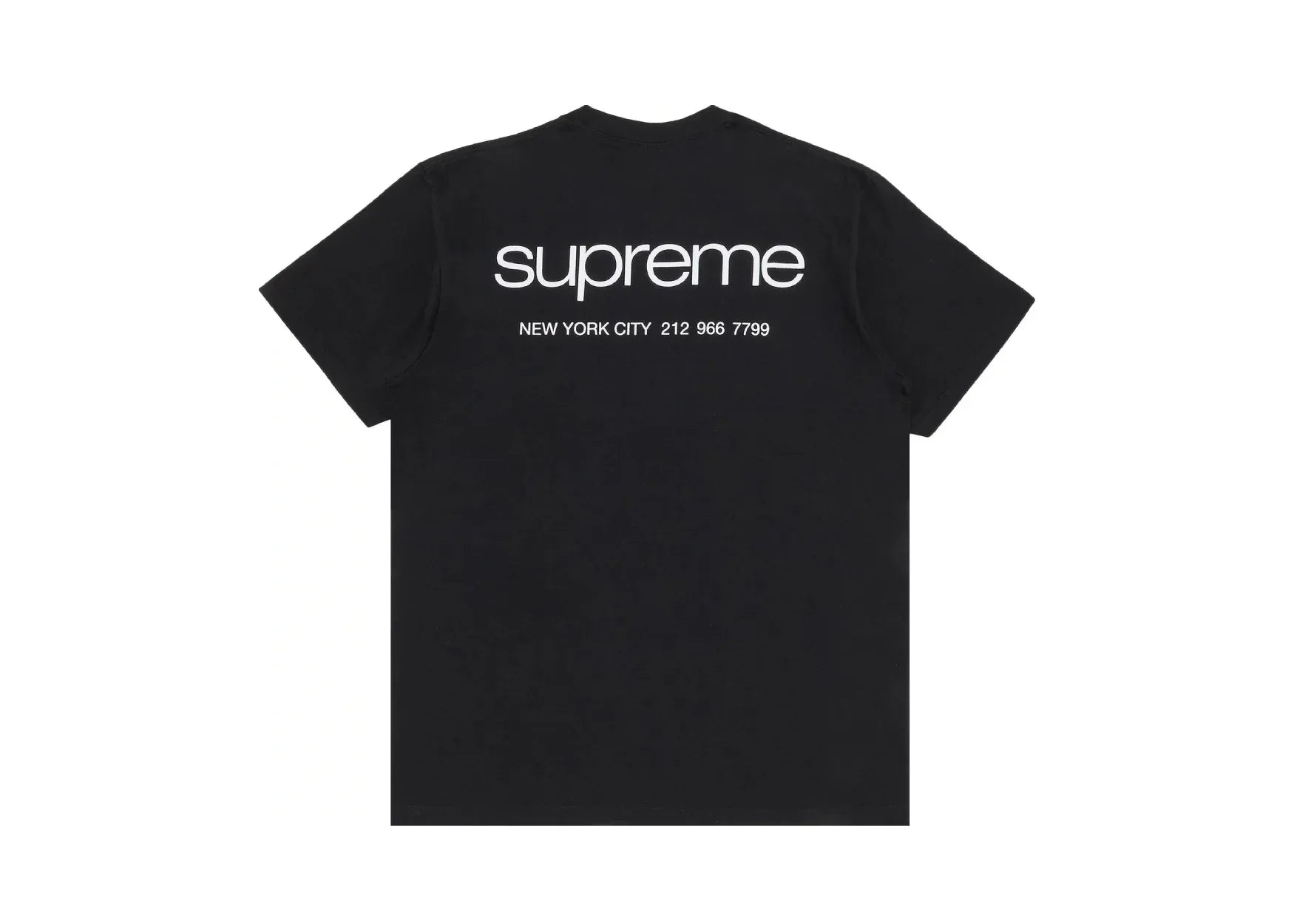 Supreme NYC Tee Black - Mind Türkiye