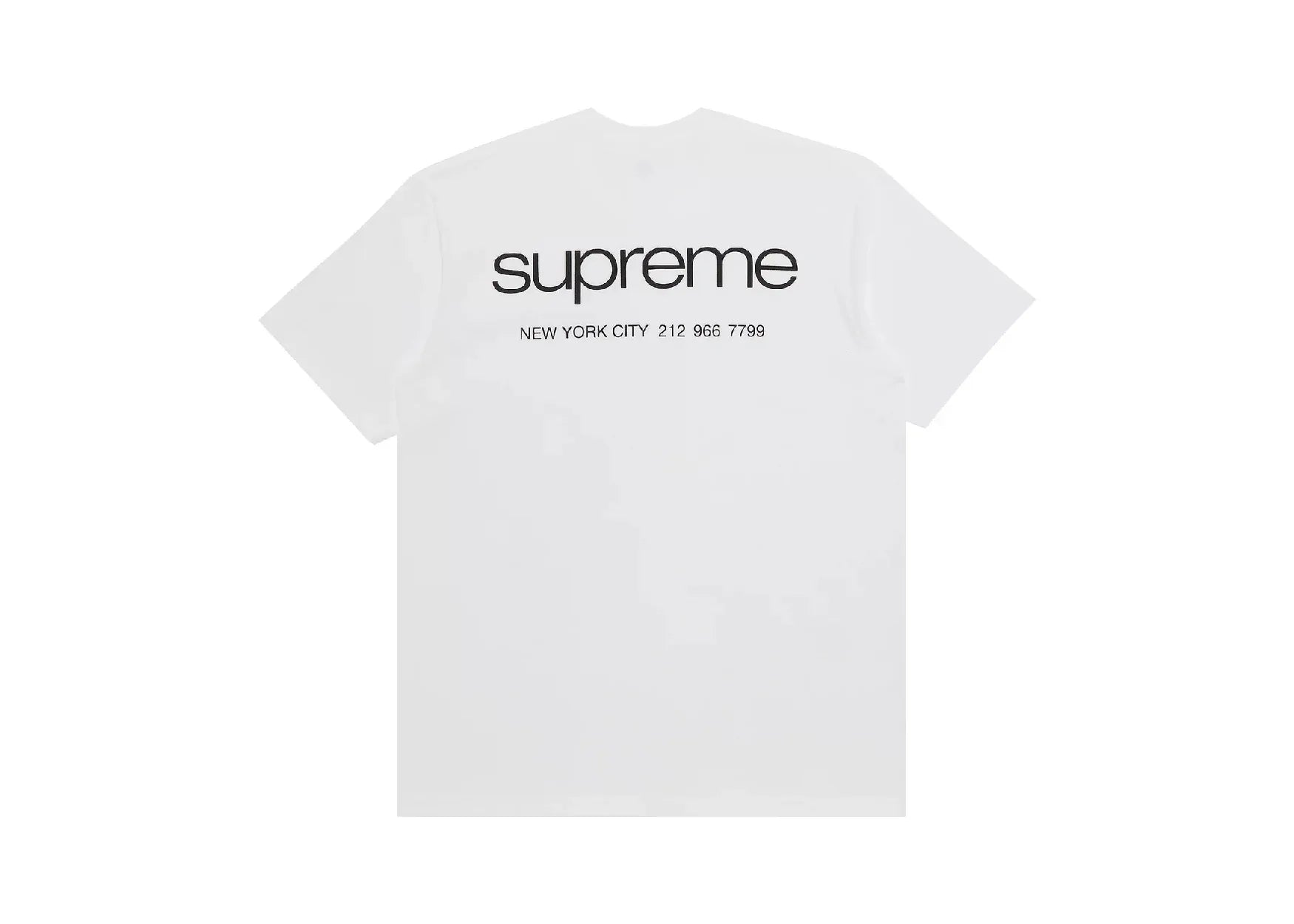 Supreme NYC Tee White - Mind Türkiye