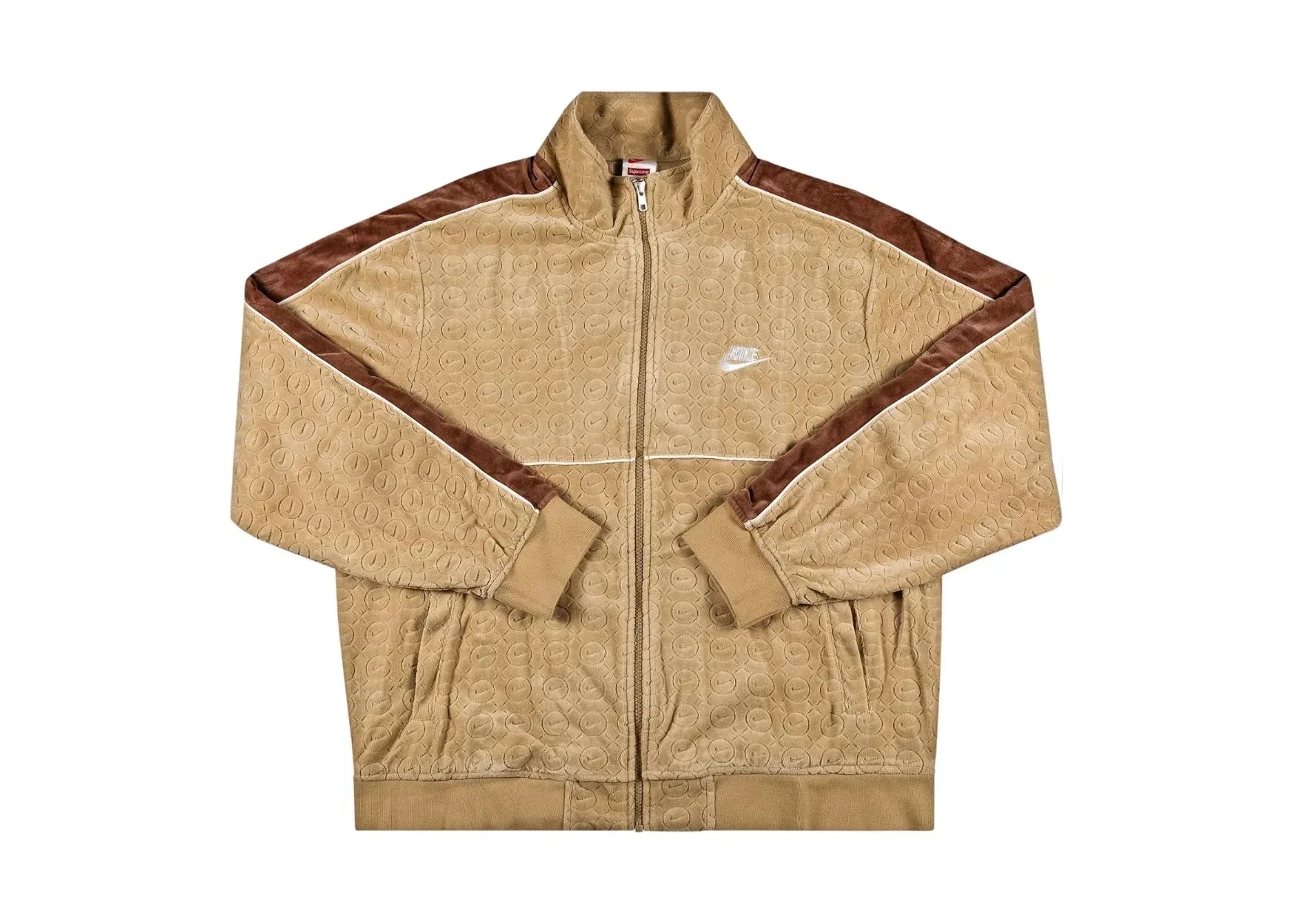 Supreme Nike Velour Track Jacket Tan - Mind Türkiye
