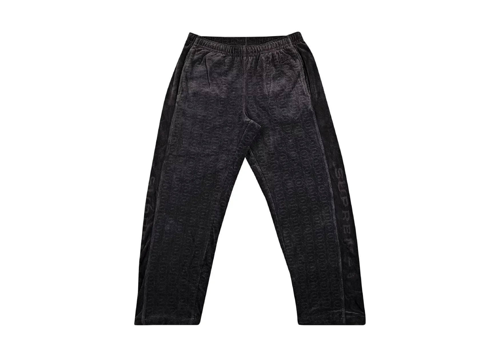 Supreme Nike Velour Track Pant Black