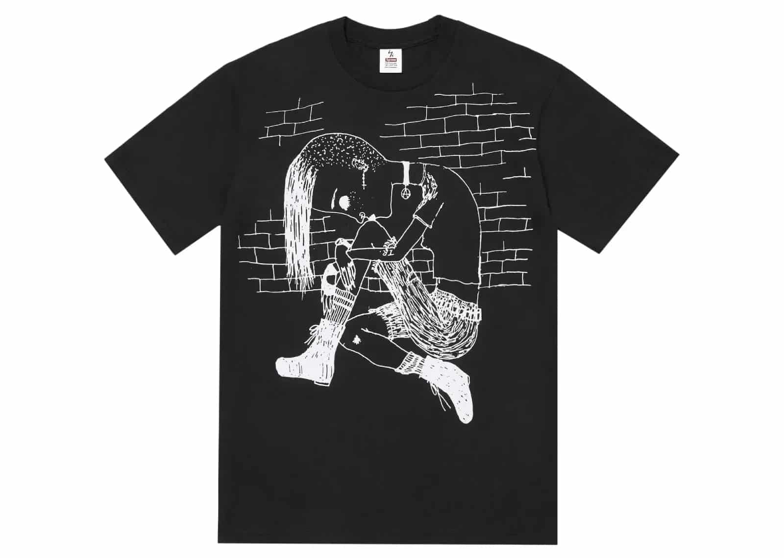 Supreme Ys By Yohji Yamamoto Thinker Tee Black - Mind Türkiye
